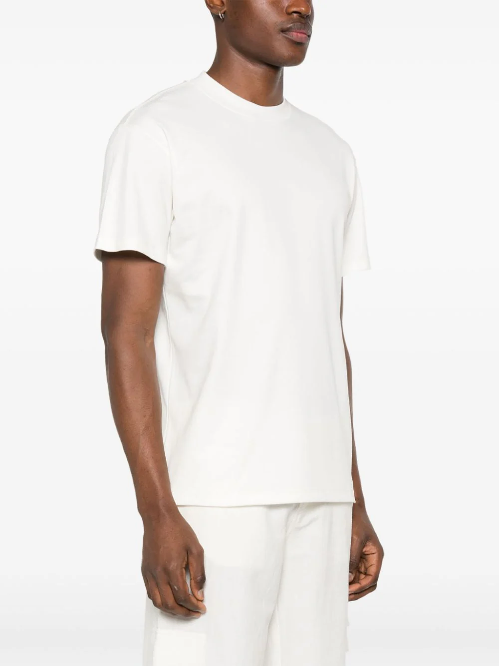 Crew-Neck Cotton T-Shirt - Image 3