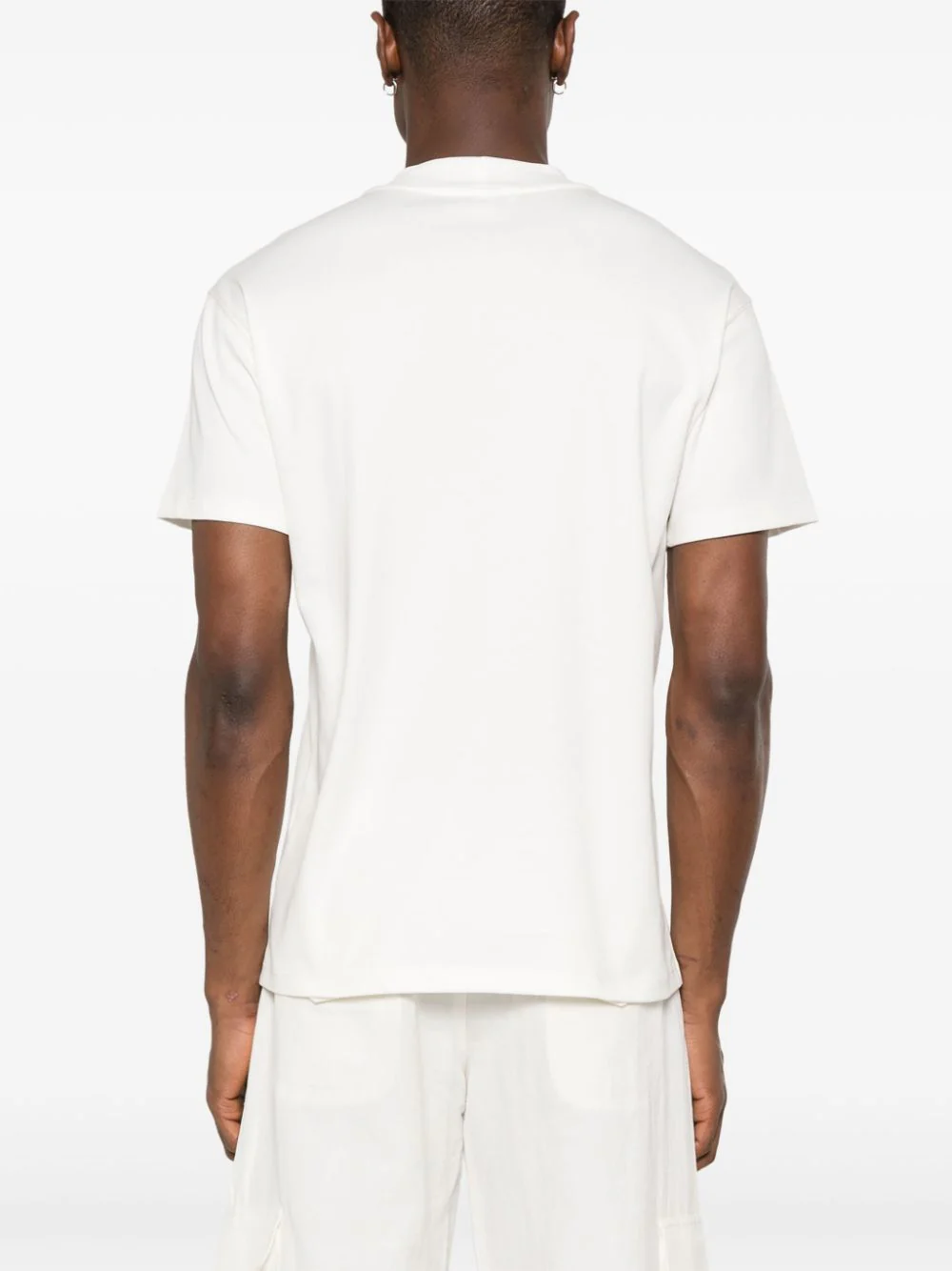Crew-Neck Cotton T-Shirt - Image 4