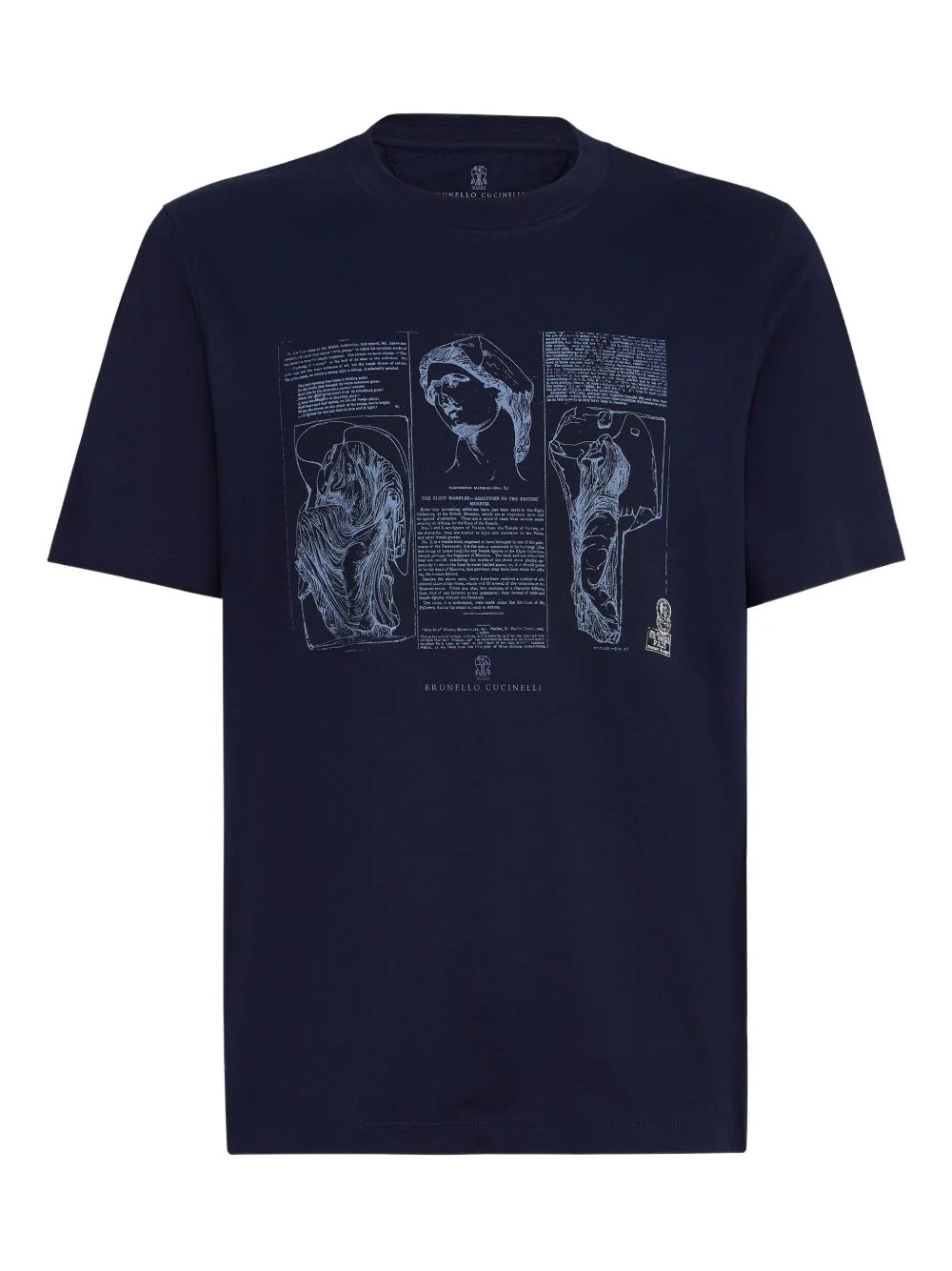 Crew-Neck Graphic-Print T-Shirt