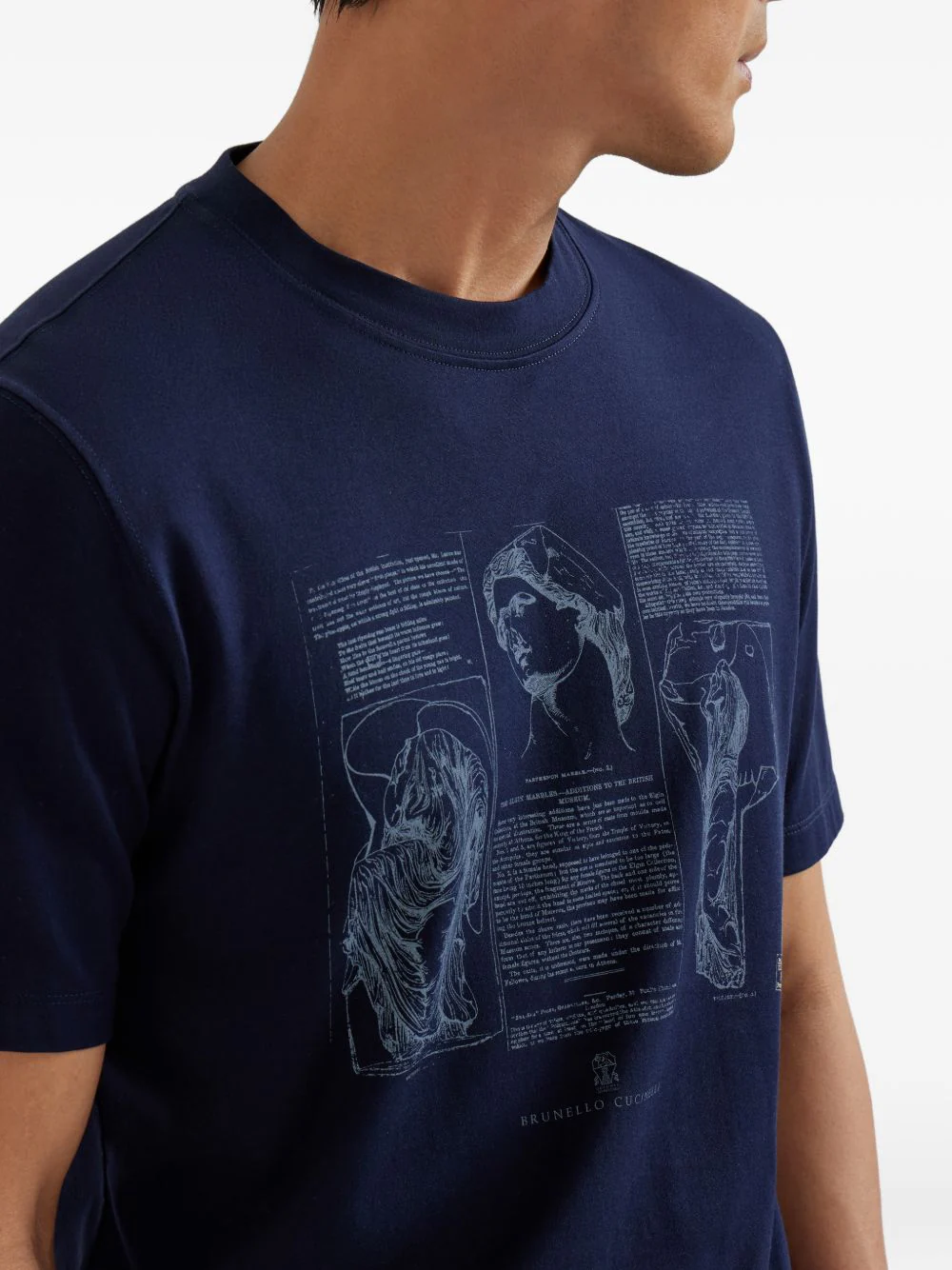 Crew-Neck Graphic-Print T-Shirt - Image 2