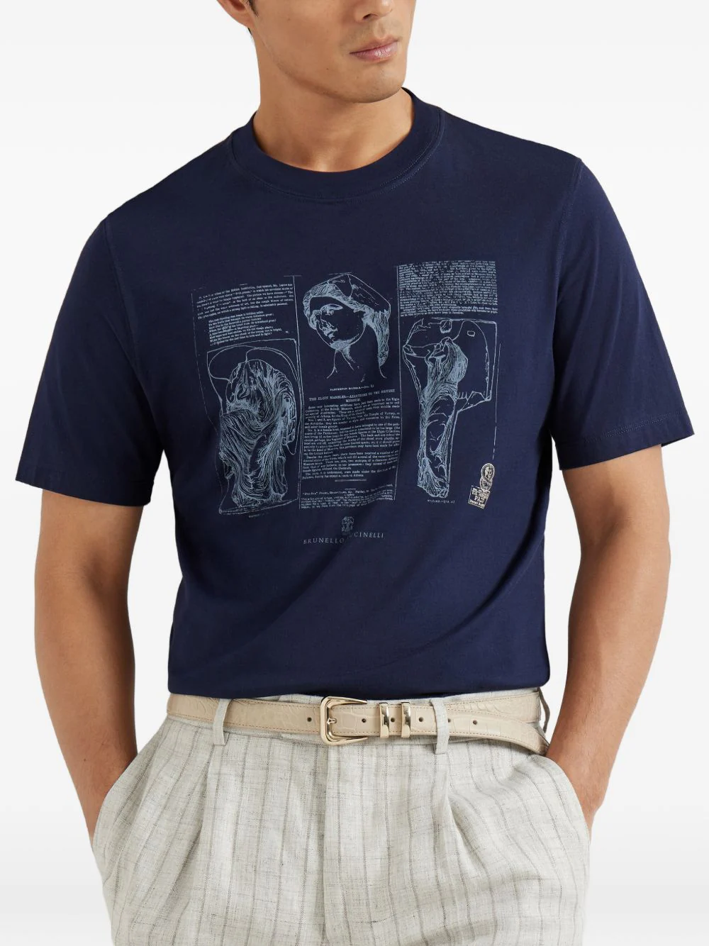 Crew-Neck Graphic-Print T-Shirt - Image 4