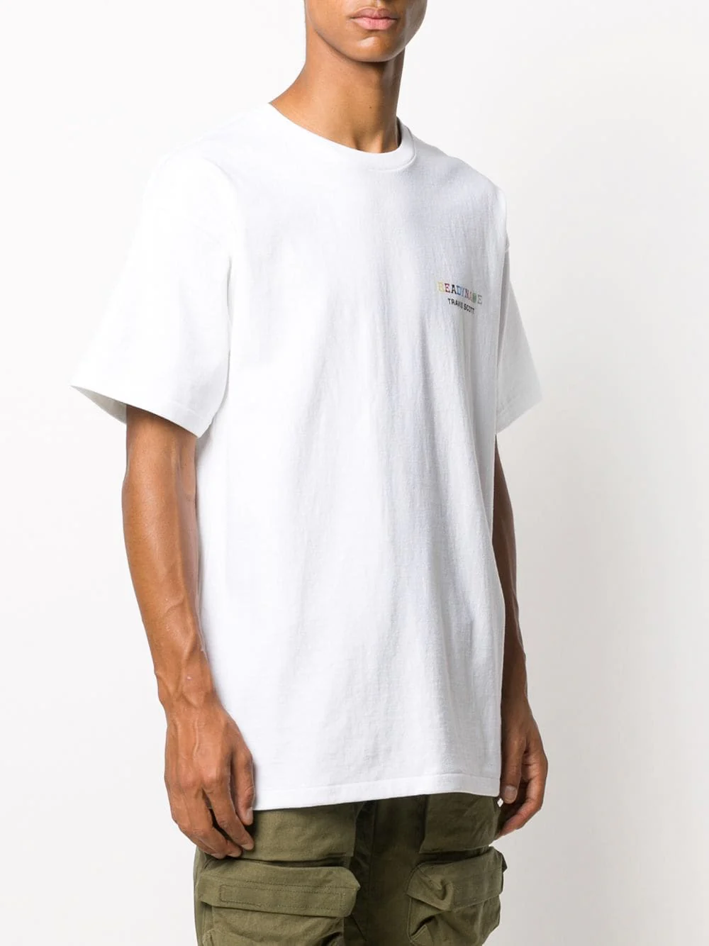 Crew Neck Printed Logo T-Shirt - Image 4