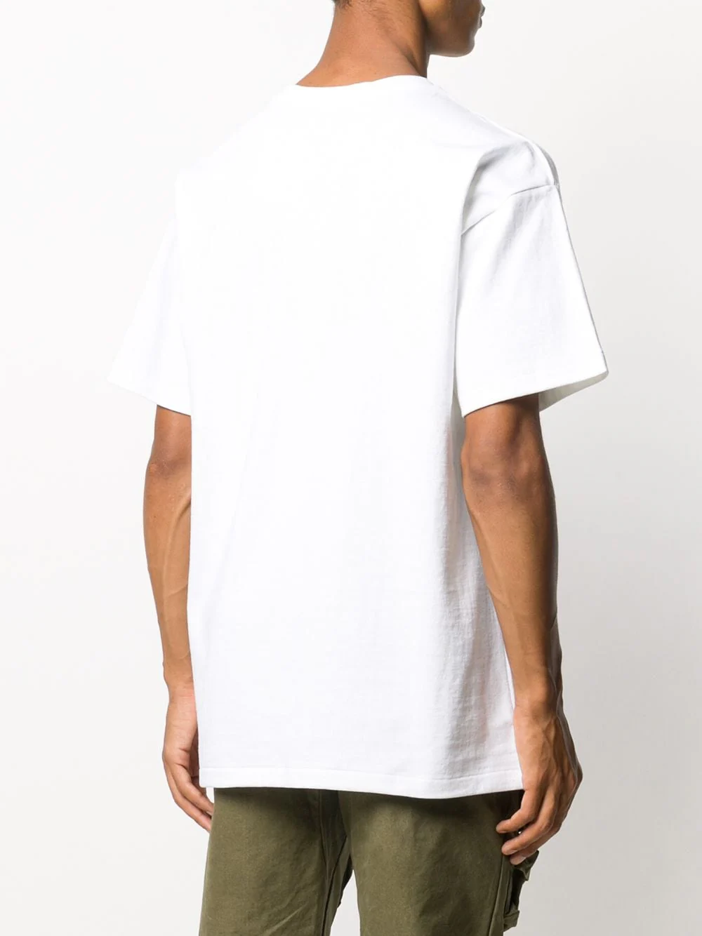 Crew Neck Printed Logo T-Shirt - Image 5