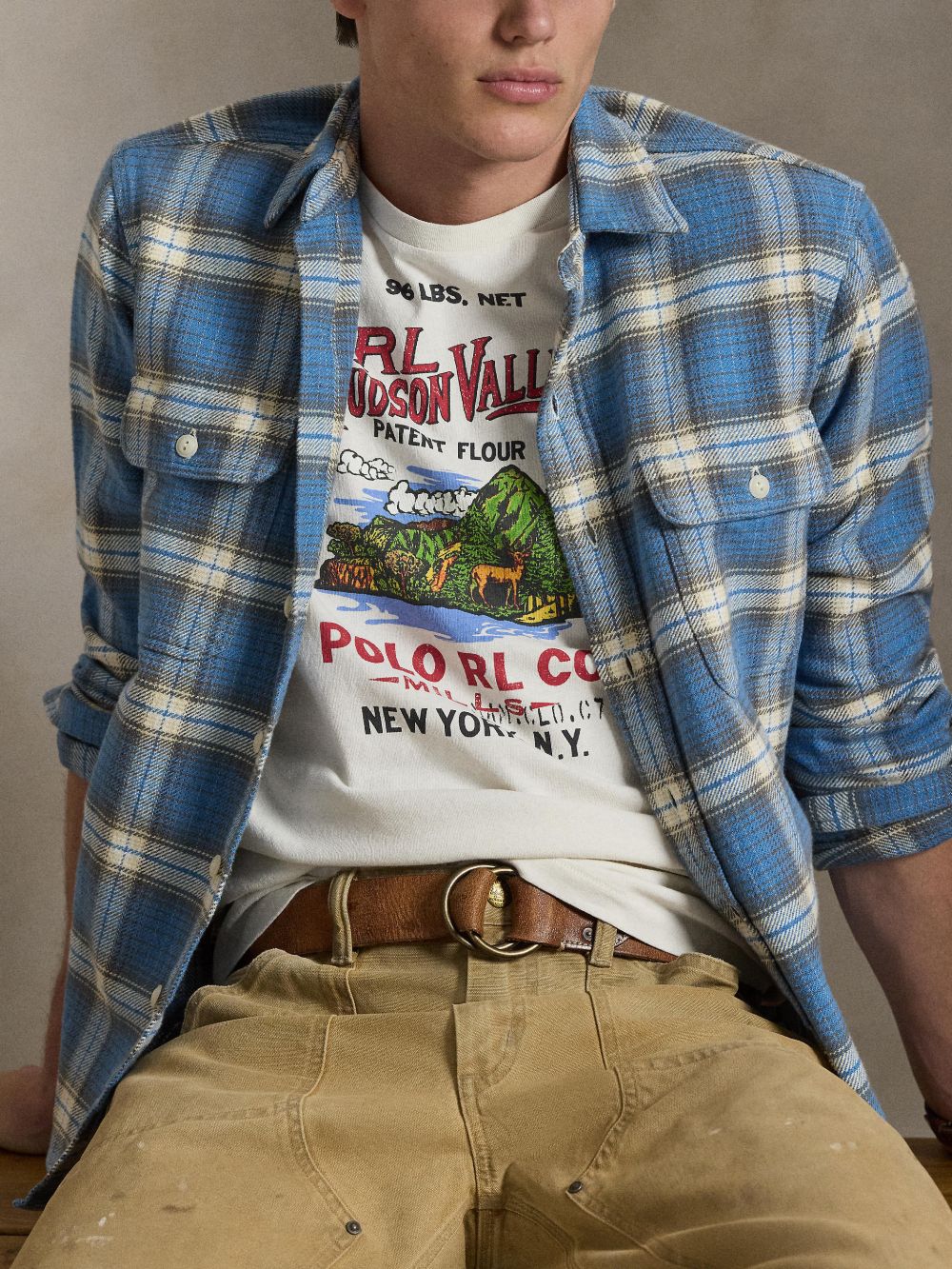 Crew-Neck Printed T-Shirt - Image 5