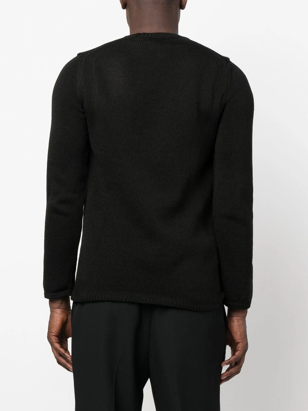 Crew-Neck Reversible Jumper - Image 3