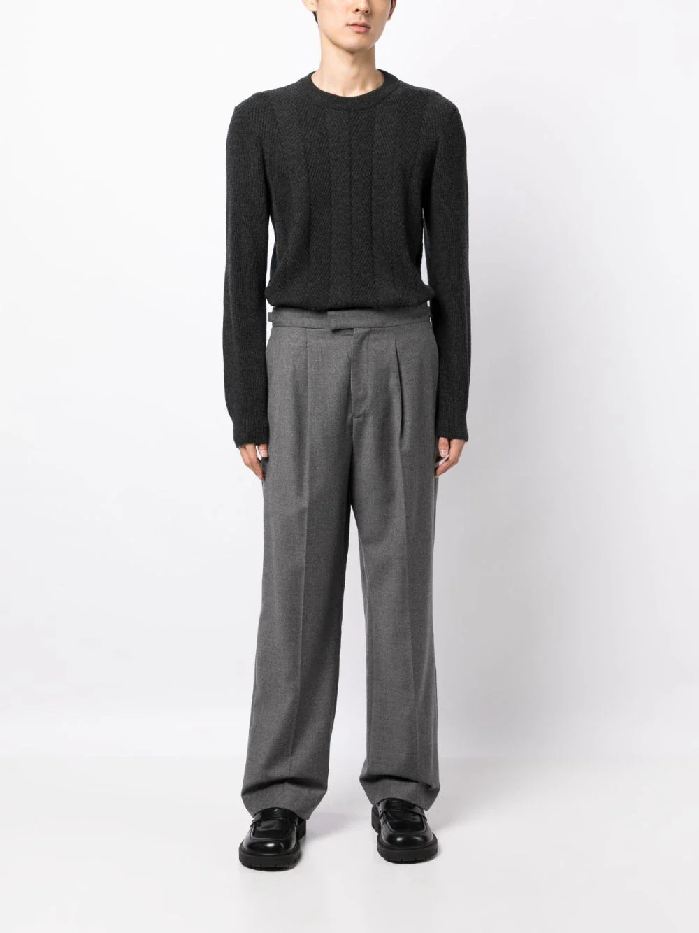 Crew-Neck Wool Jumper - Image 2