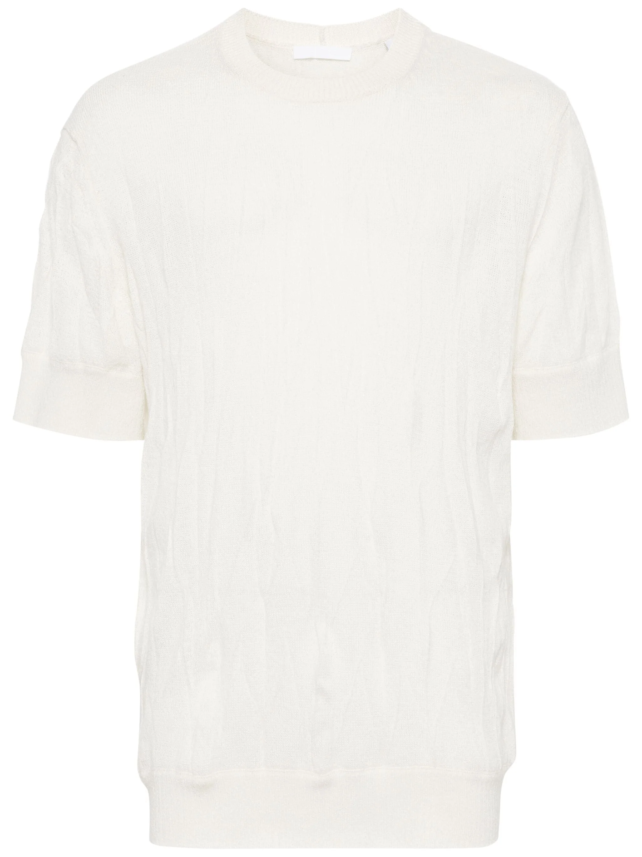 Crinkled Wool T-Shirt