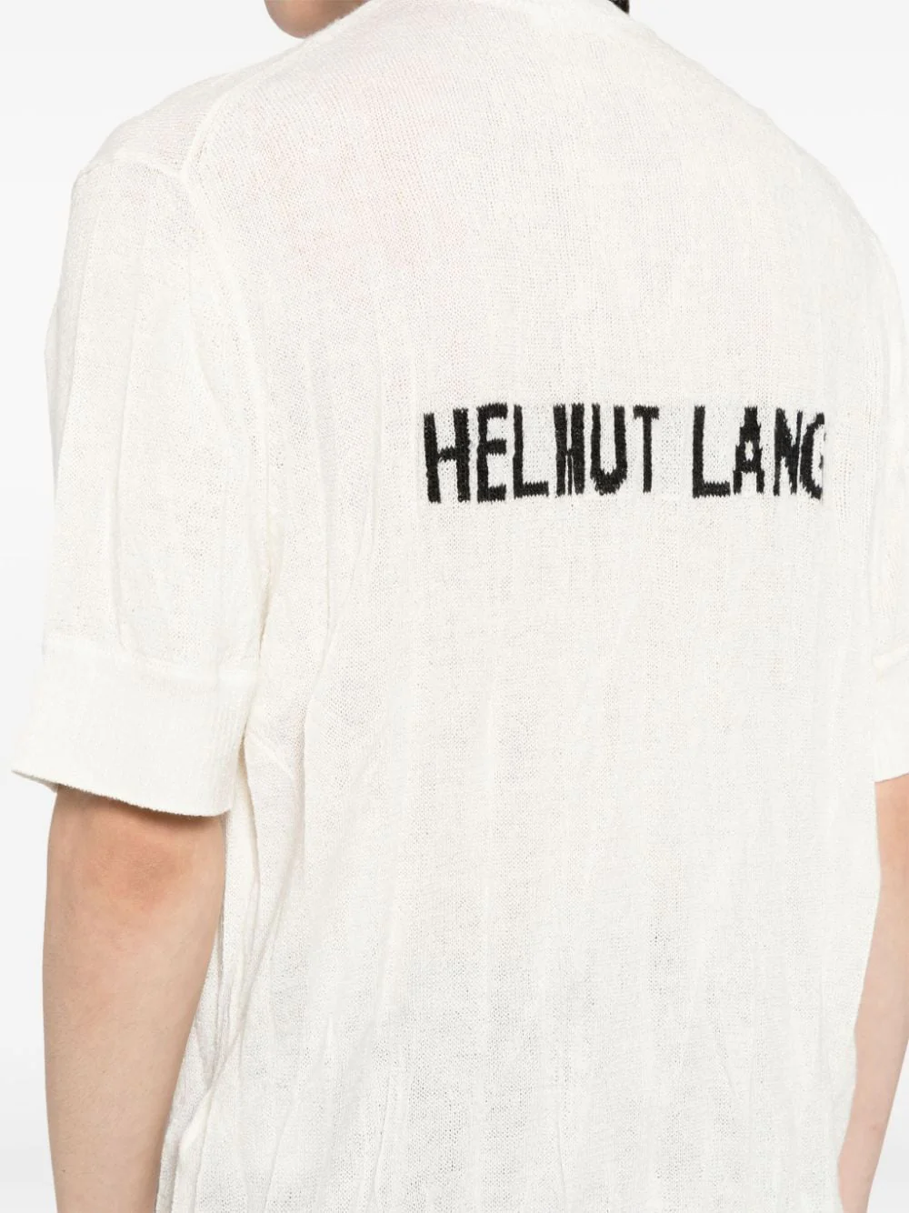 Crinkled Wool T-Shirt - Image 4