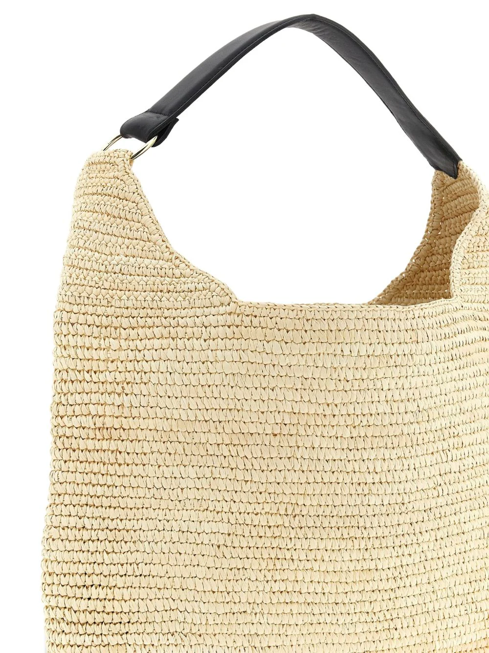 Cristiana Crocheted Leather-Handle Shoulder Bag - Image 4