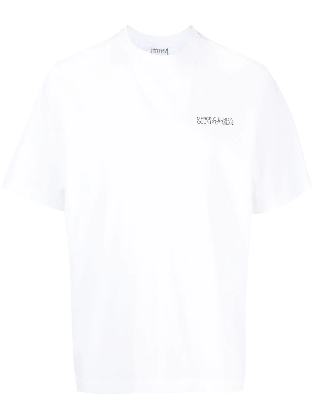 Cross Over Cotton T-Shirt
