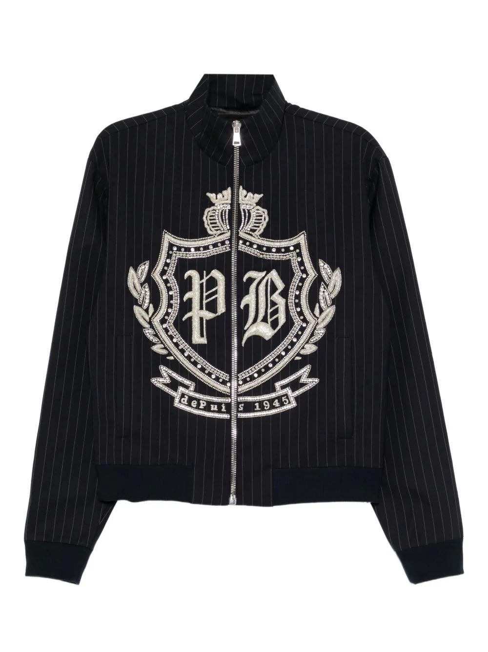 Crystal-Embellished Jacket