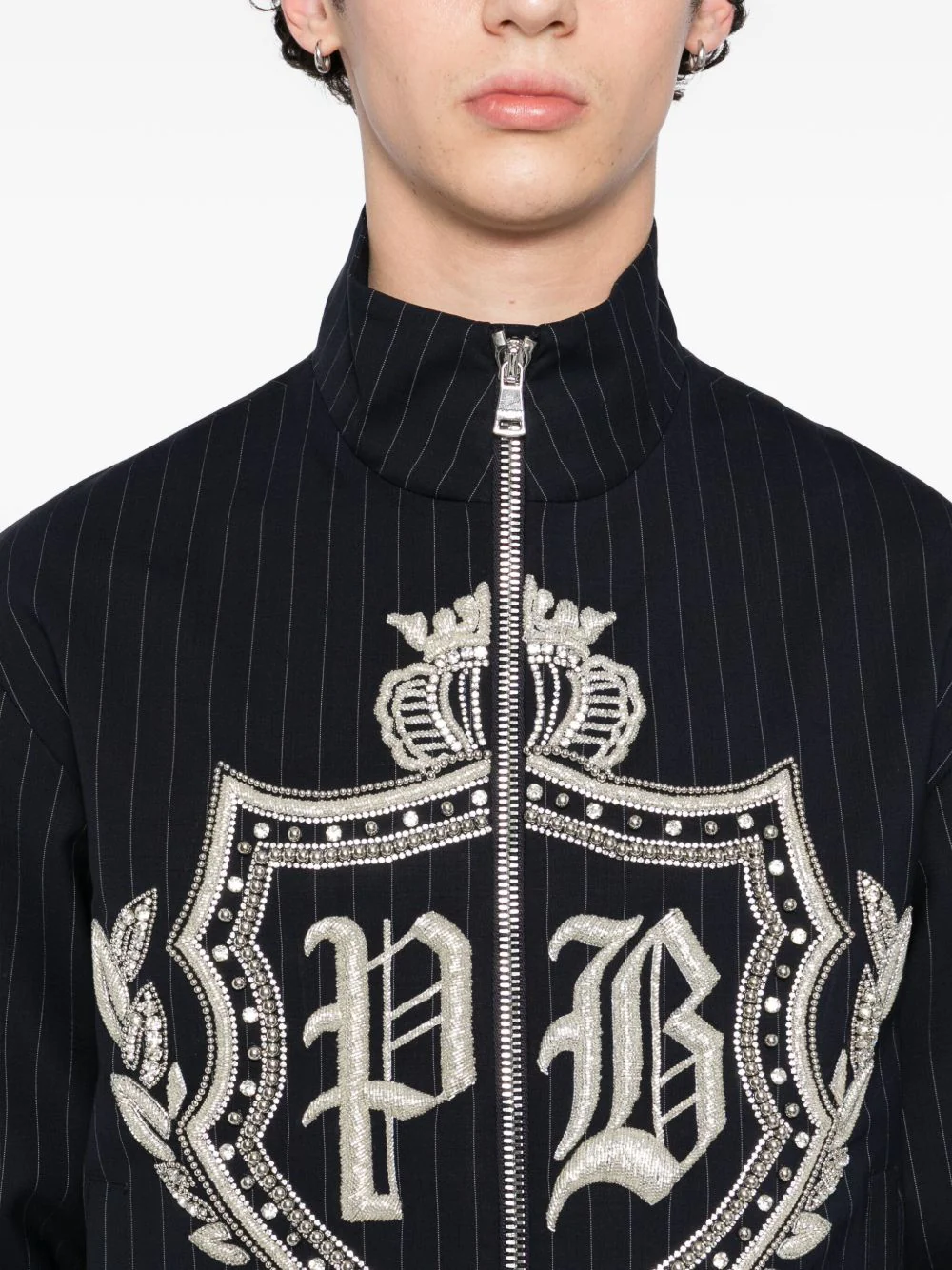 Crystal-Embellished Jacket - Image 2