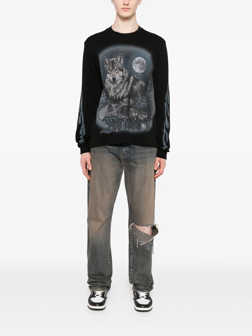 Crystal-Embellished T-Shirt - Image 4