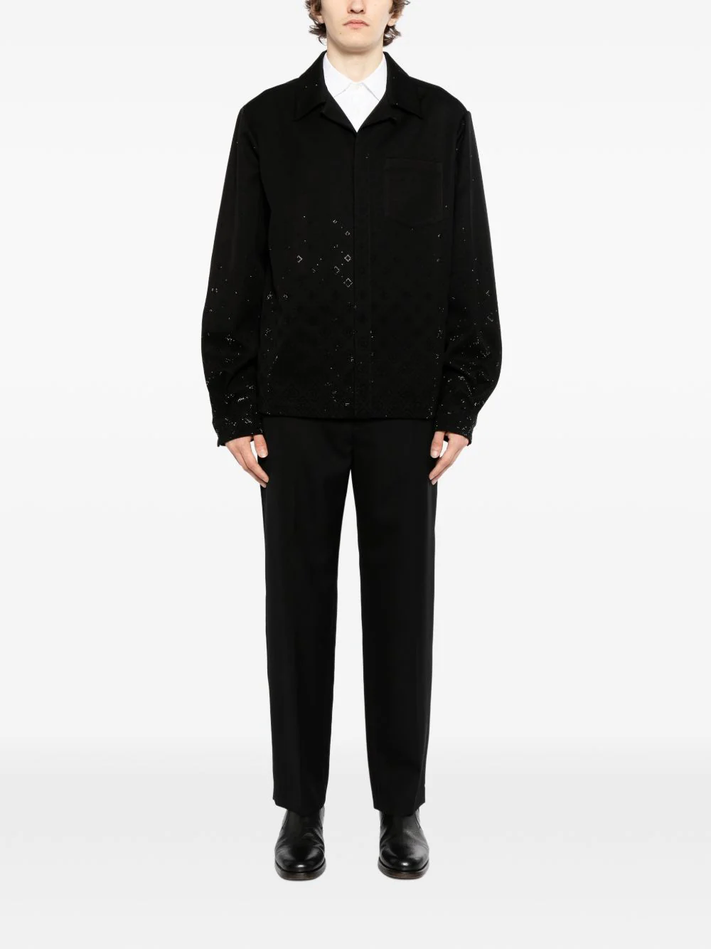 Crystal Embellishment Shirt - Image 3
