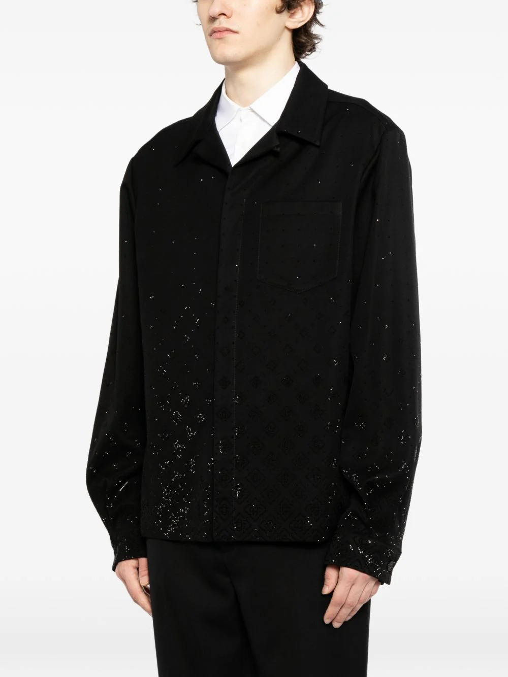 Crystal Embellishment Shirt - Image 4