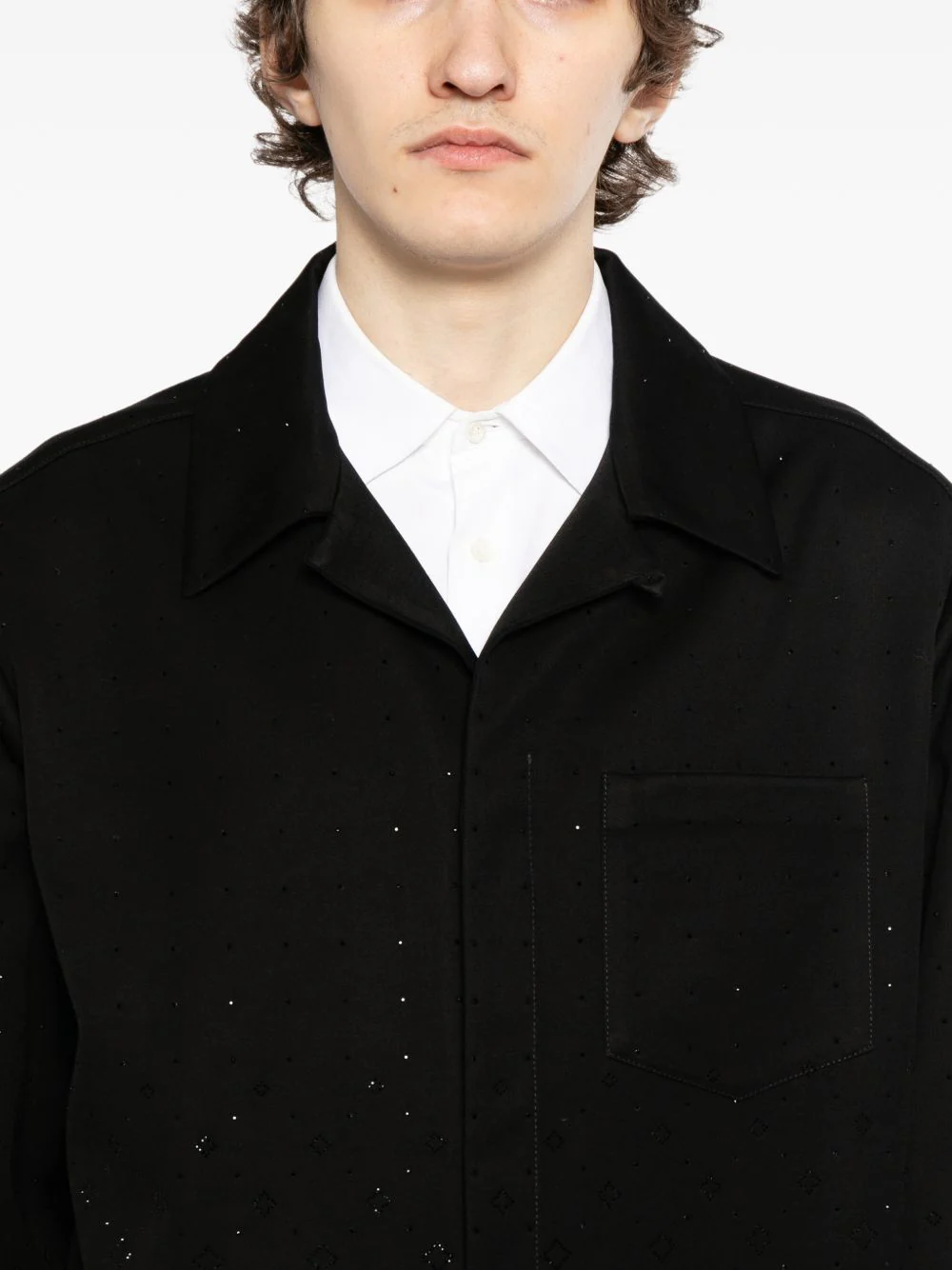 Crystal Embellishment Shirt - Image 5