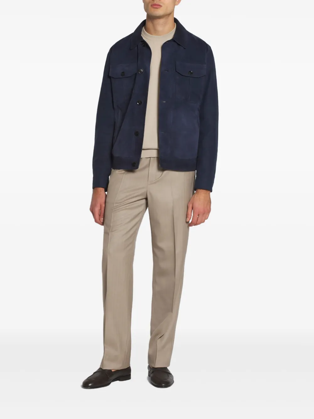 Cupro Shirt Jacket - Image 2