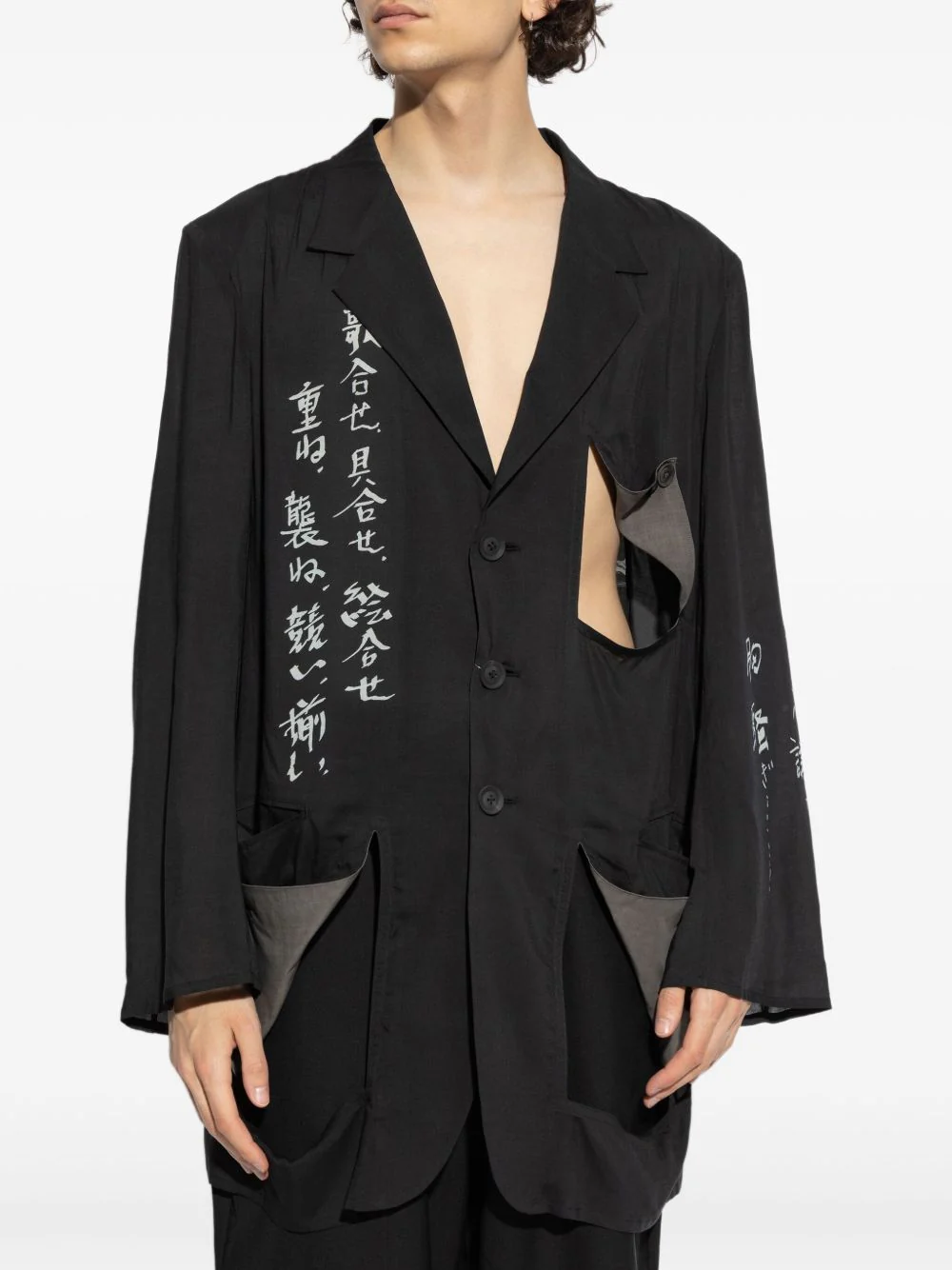 Cut Out-Detail Blazer - Image 5