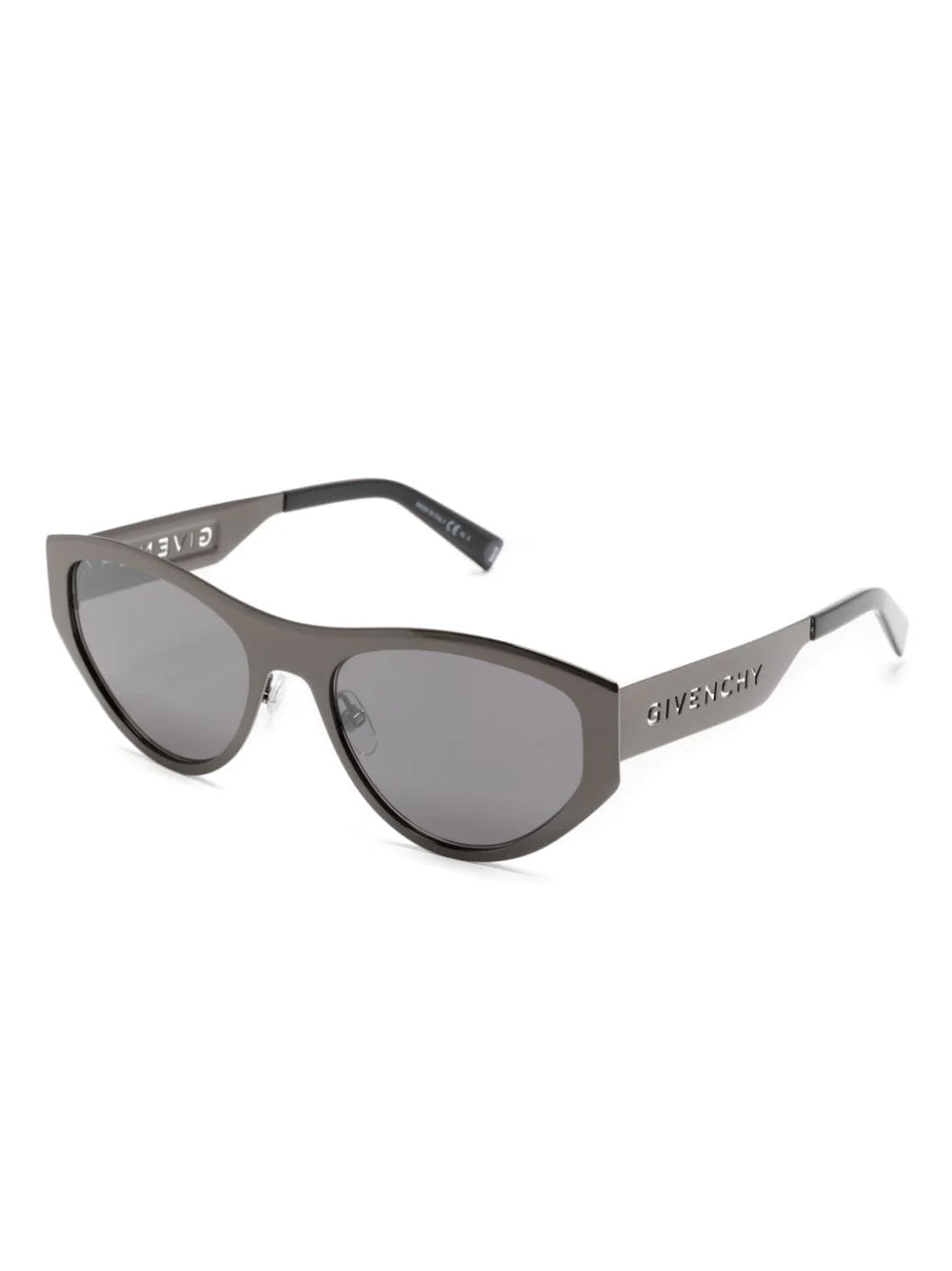 Cutout-Logo Cat-Eye Sunglasses - Image 2