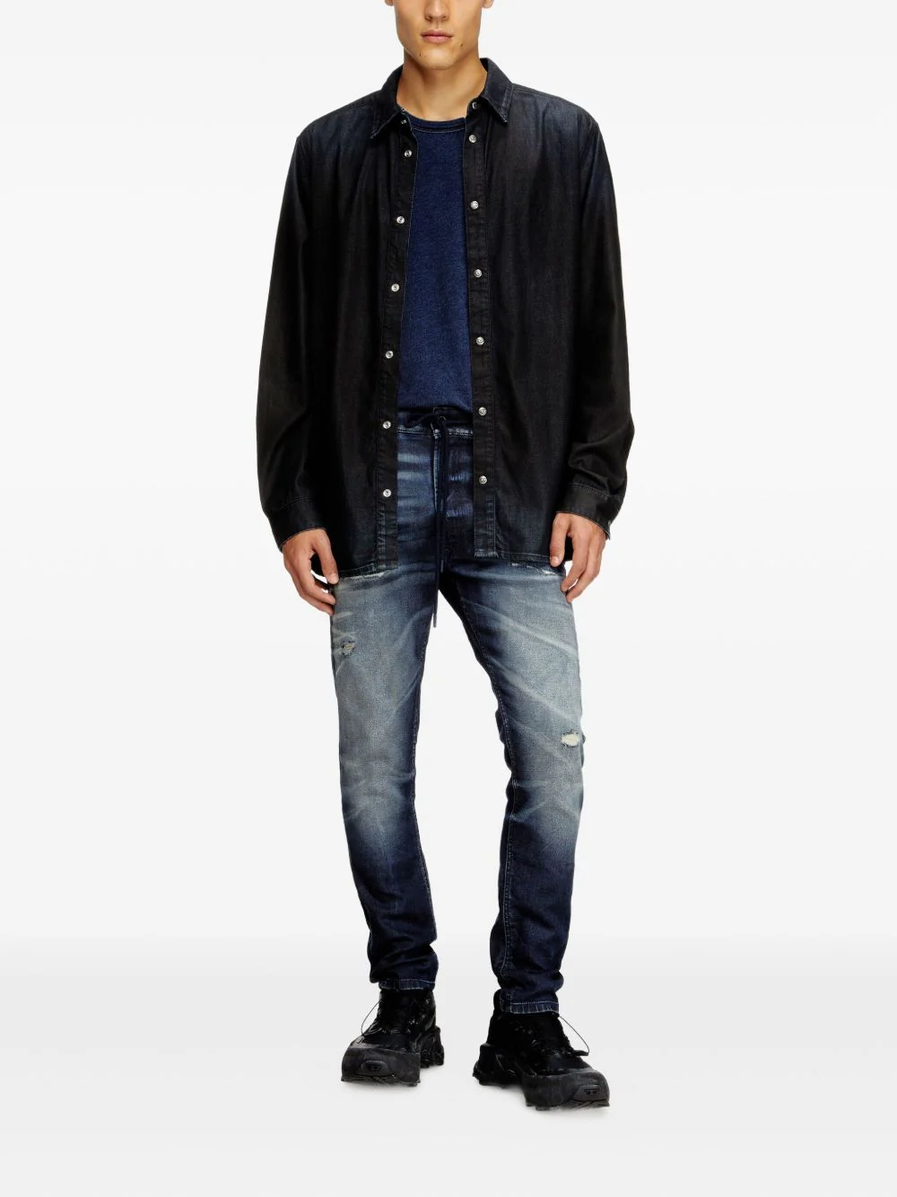 D-Krooley Joggjeans® 068Ud Drawstring Jeans - Image 3