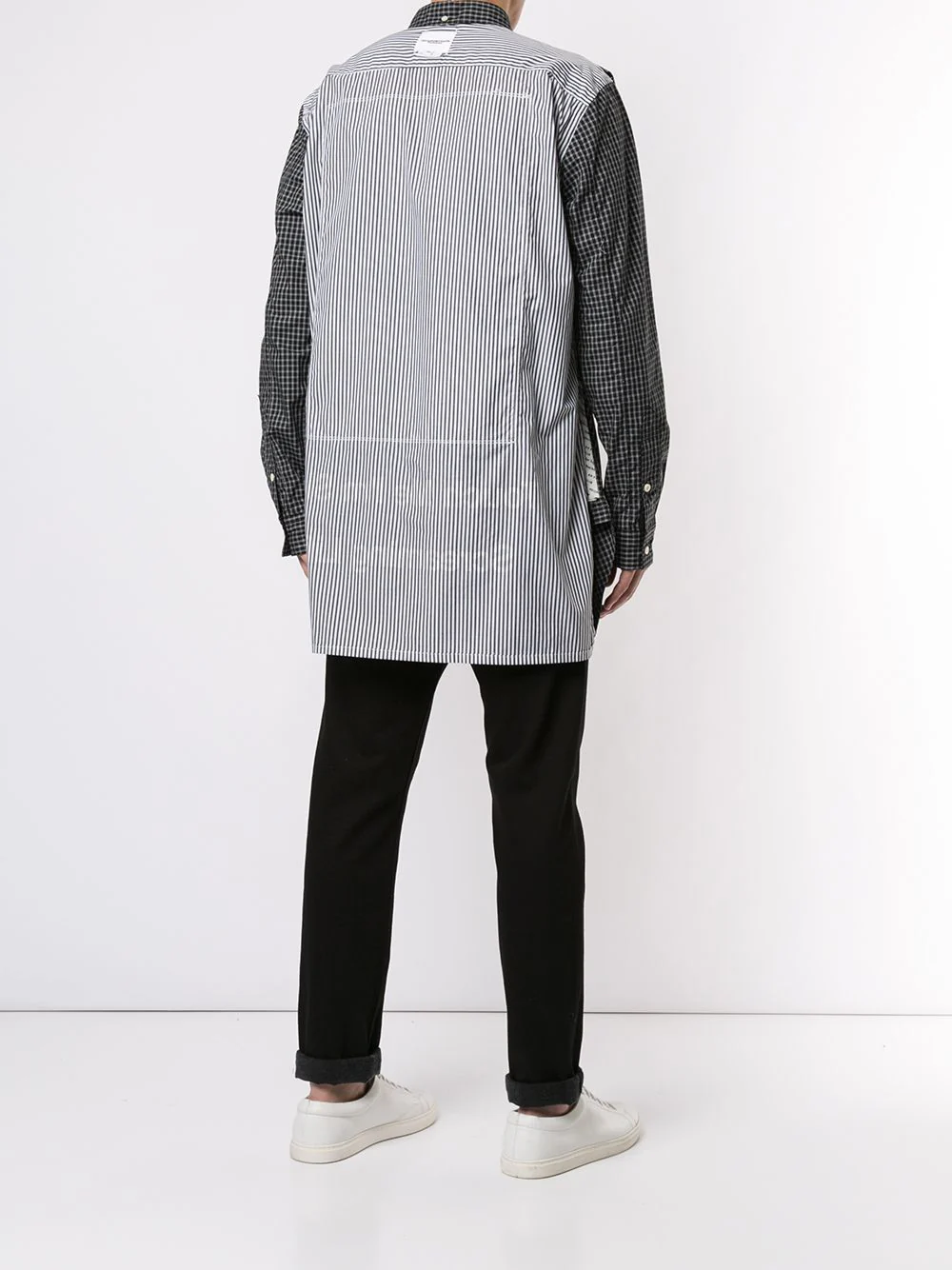 Deconstructed Patch Logo Shirt - Image 4