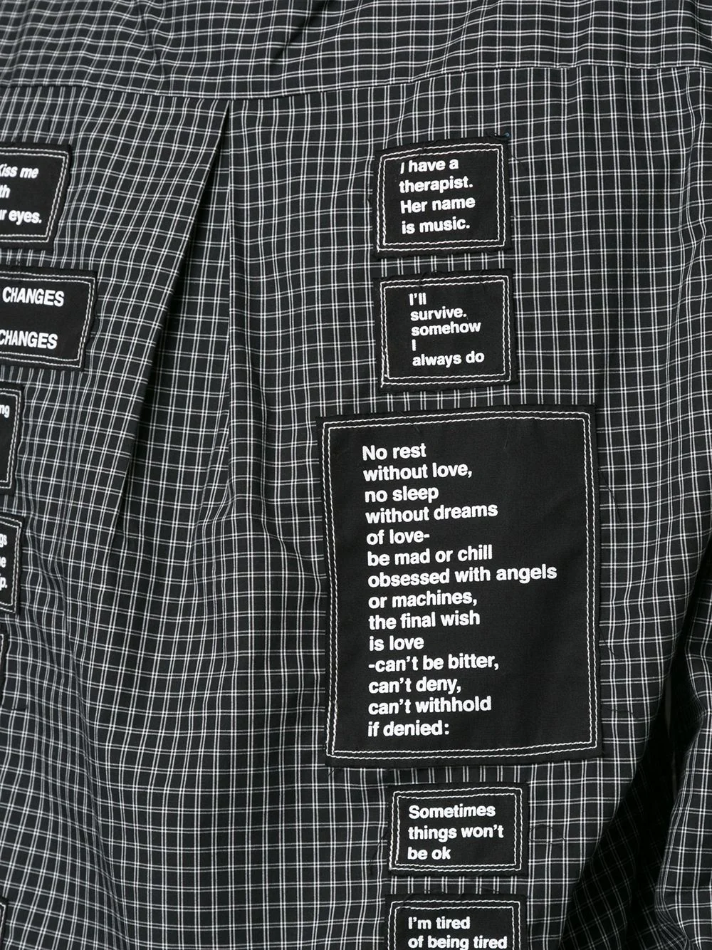 Deconstructed Patch Logo Shirt - Image 5