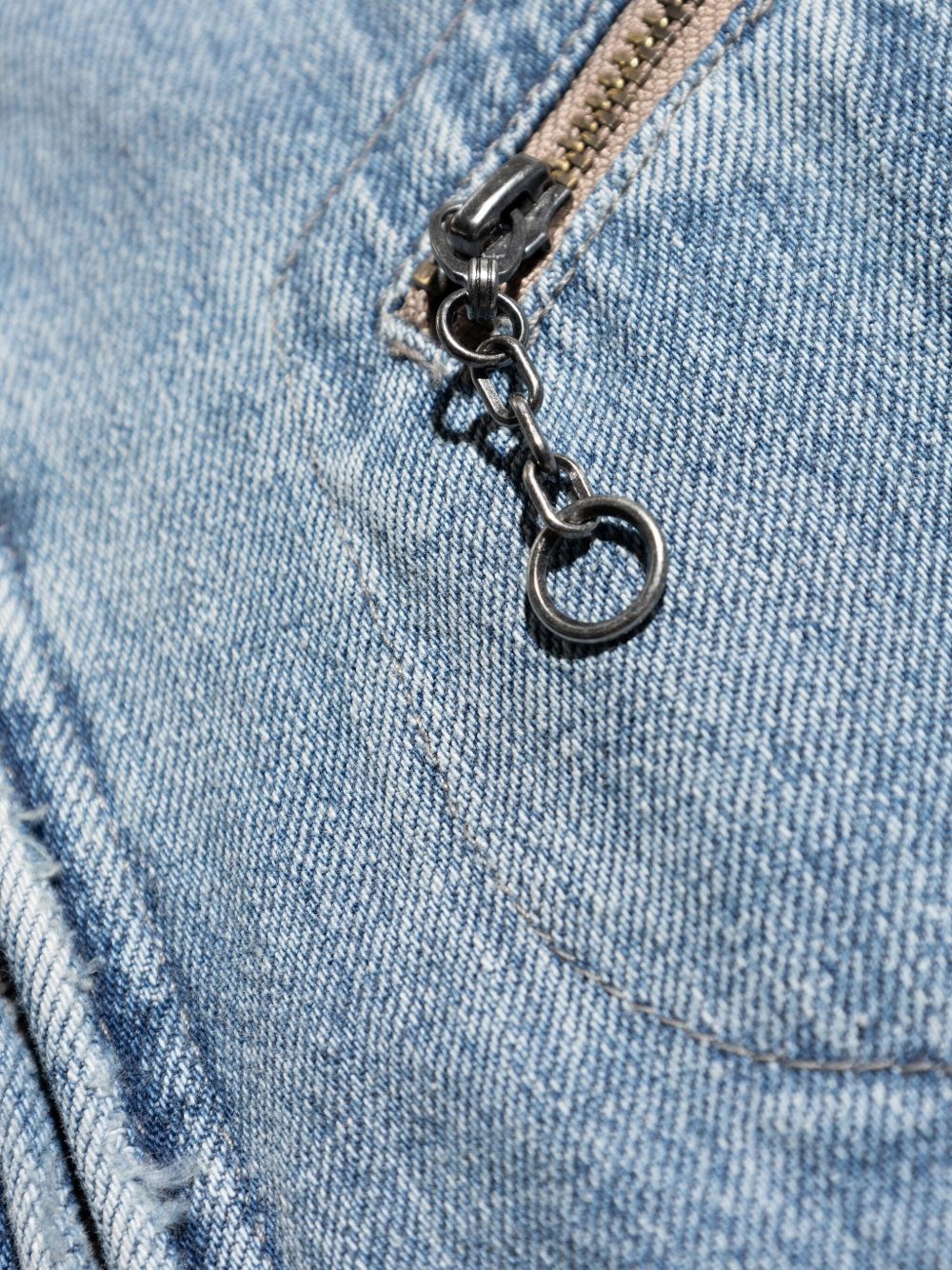 Denim Bomber Jacket - Image 2