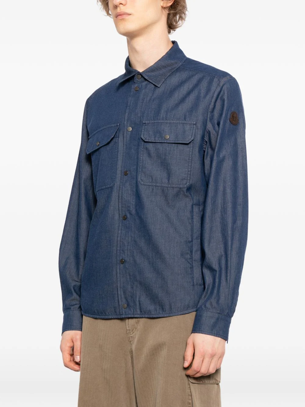 Denim Shirt Jacket - Image 4