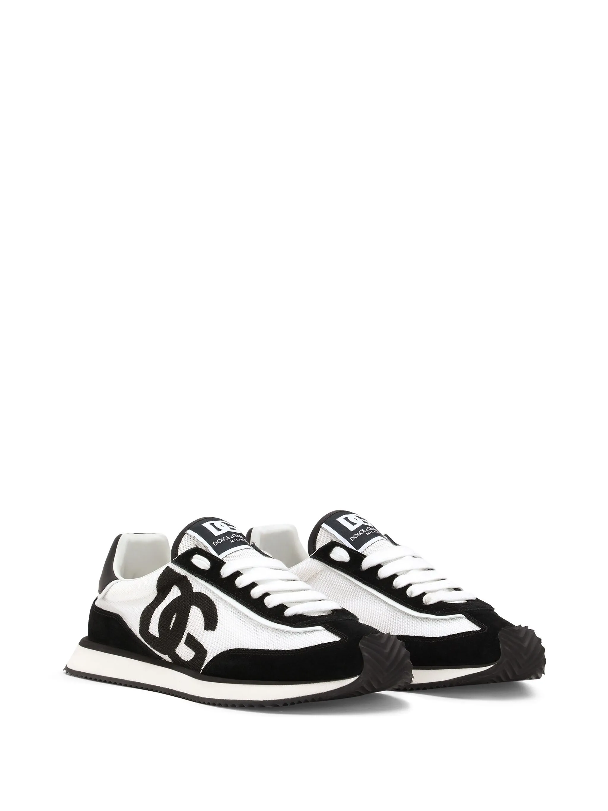Cushion Mixed-Material Sneakers - Image 2