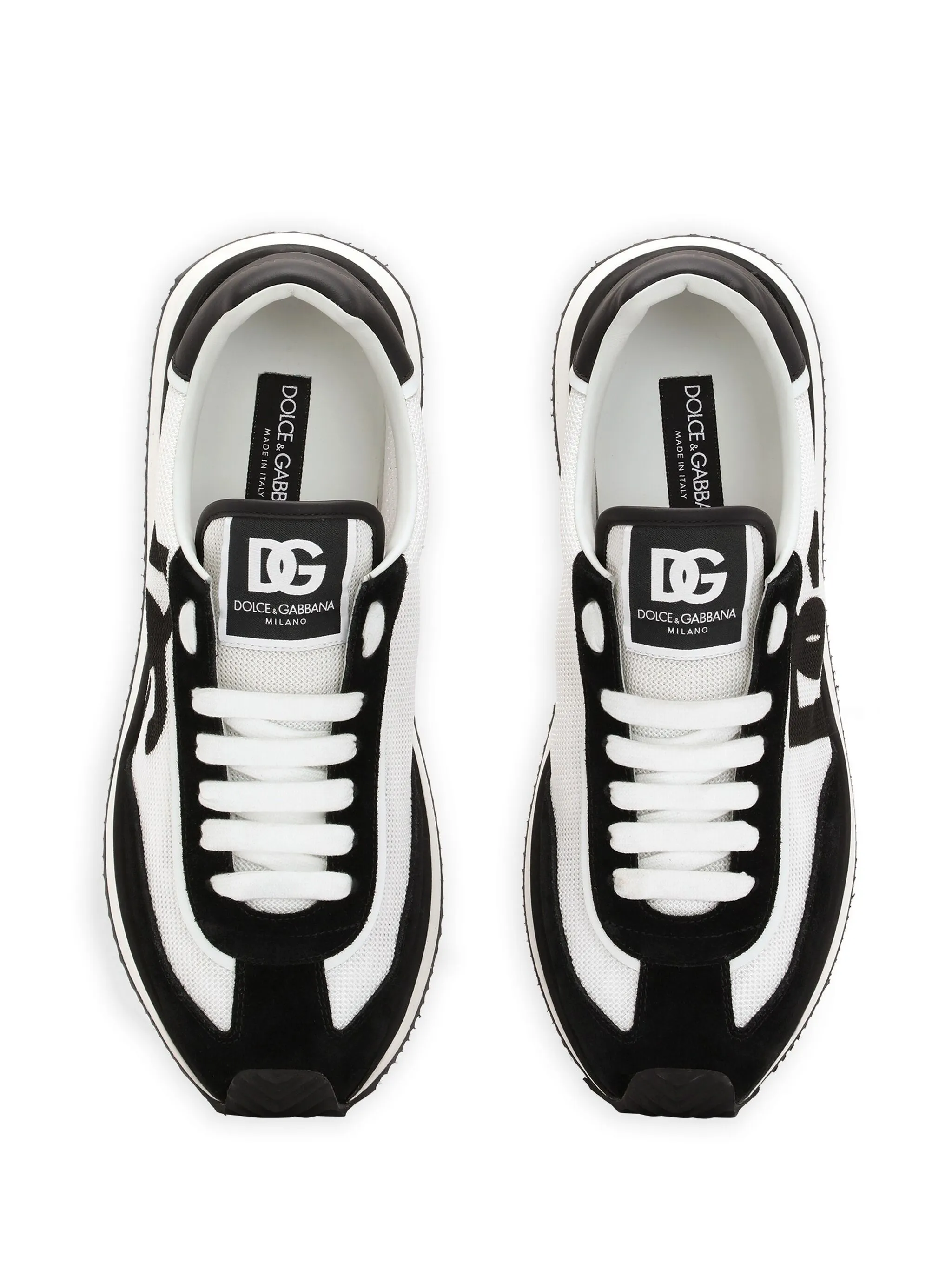 Cushion Mixed-Material Sneakers - Image 4