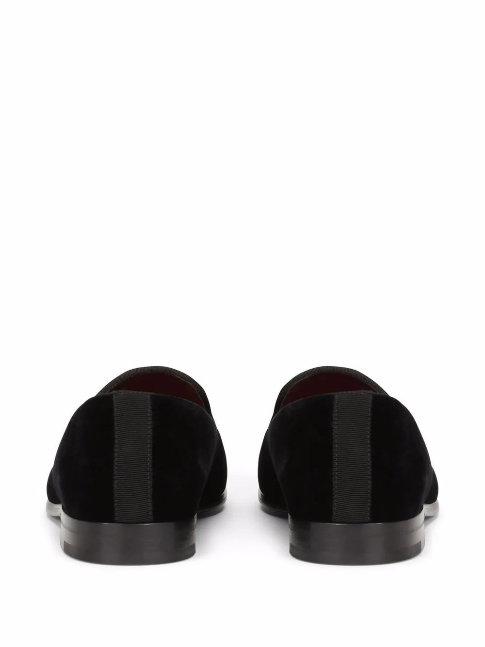 Dg-Plaque Velvet Slippers - Image 2