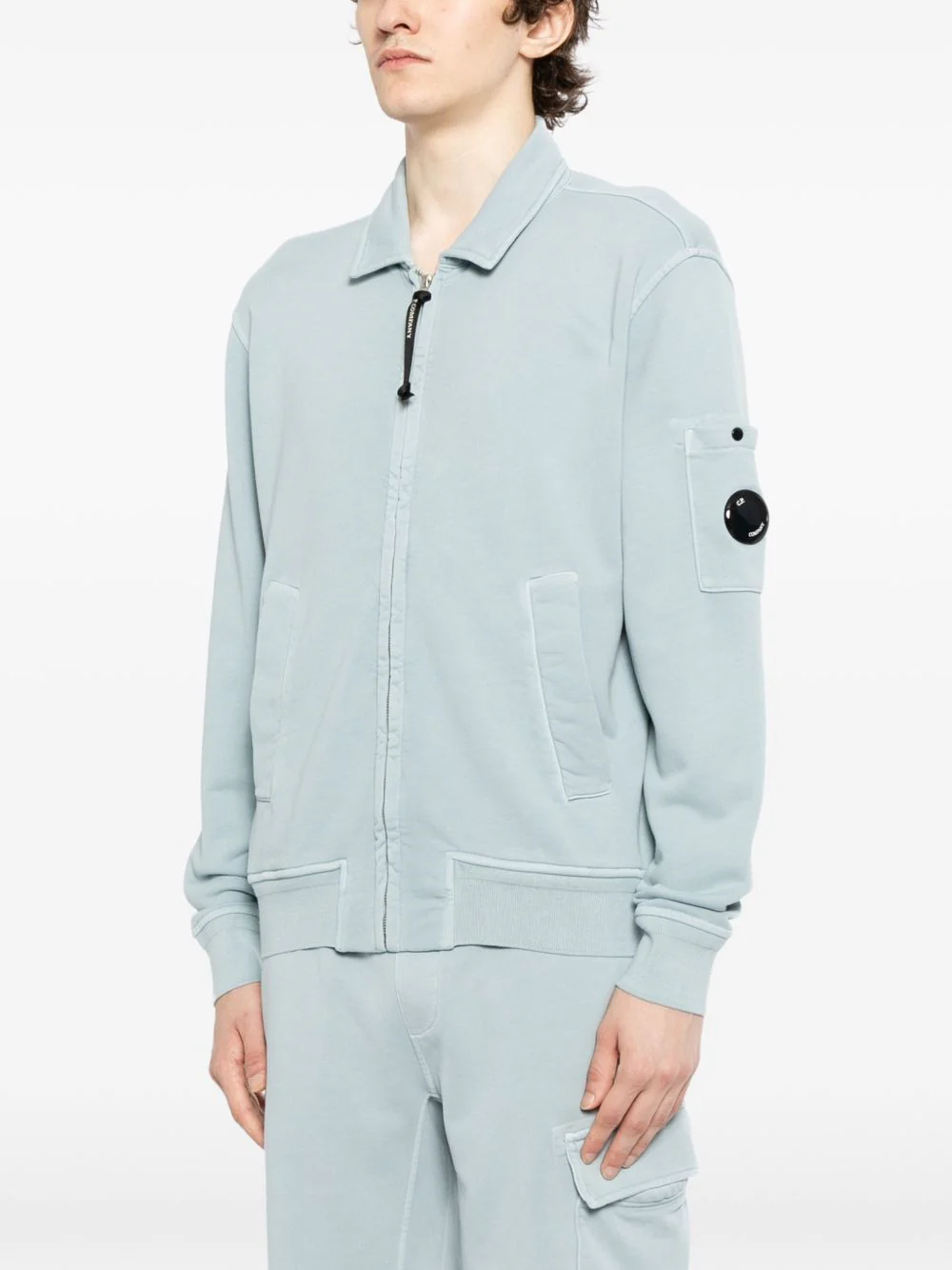 Diagonal Fleece Sweatshirt - Image 5