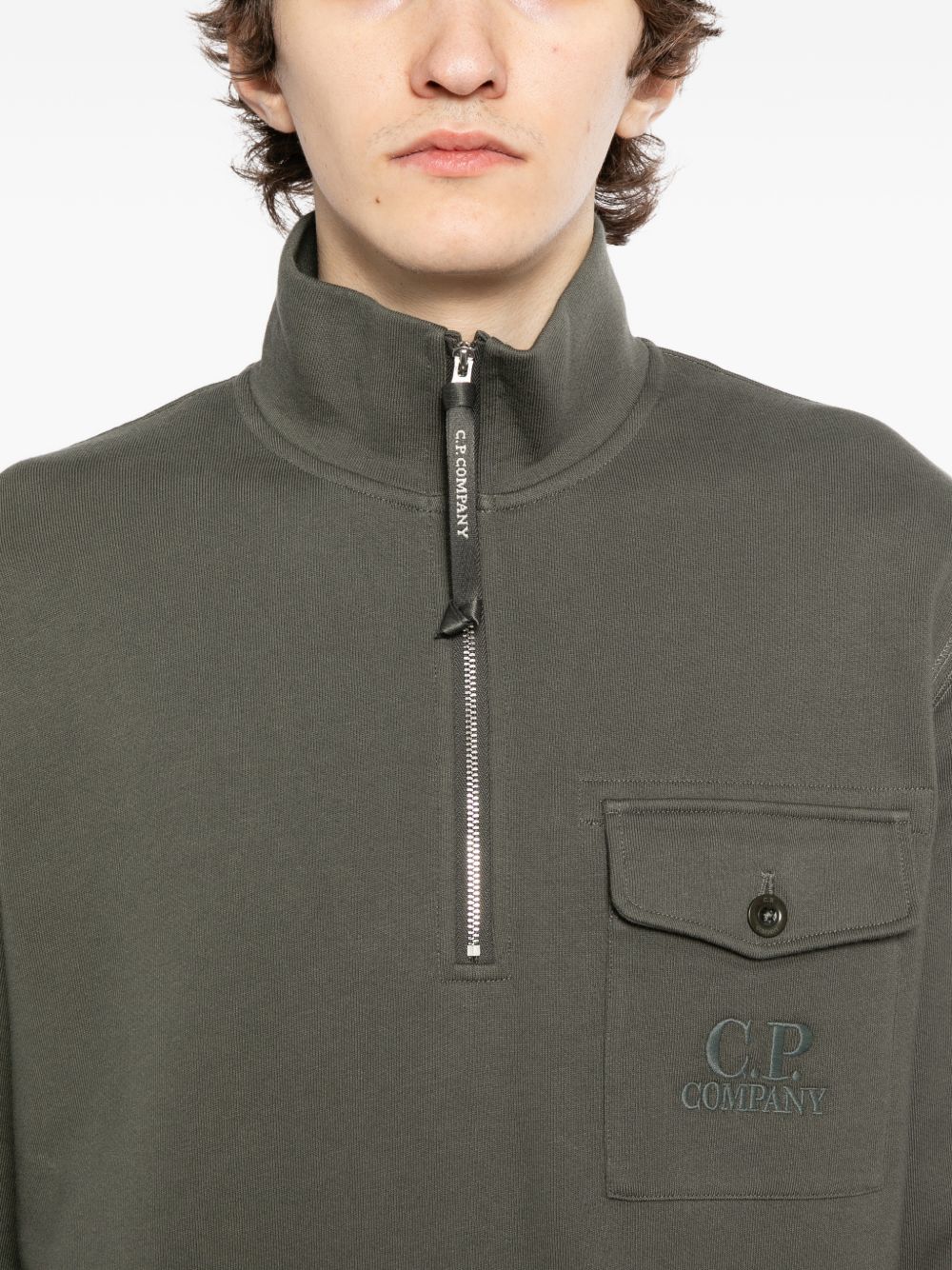 Diagonal Raised Sweatshirt - Image 3
