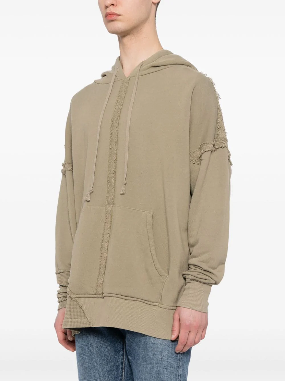 Distressed Cotton Hoodie - Image 3
