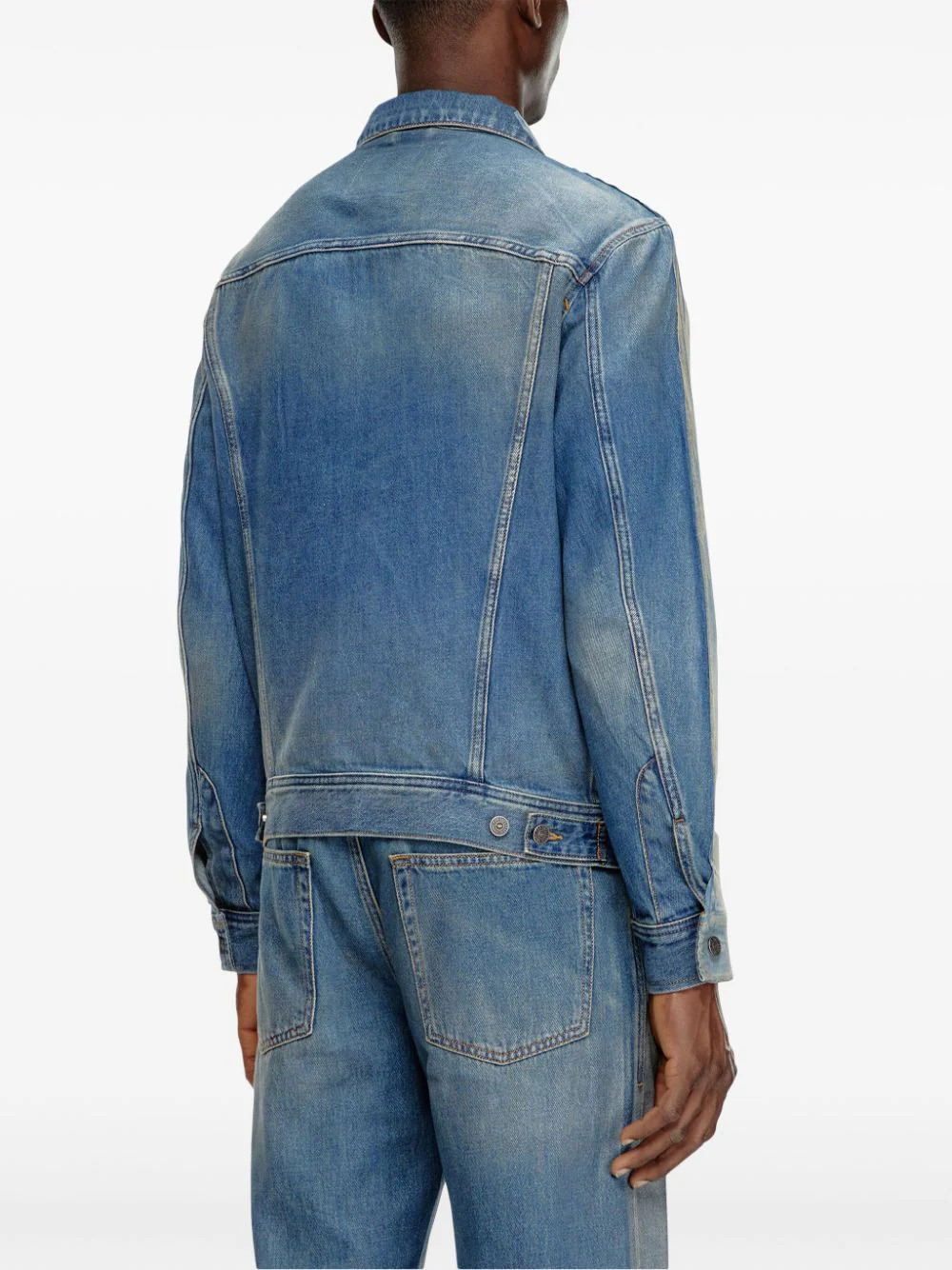 Distressed Denim Jacket - Image 5