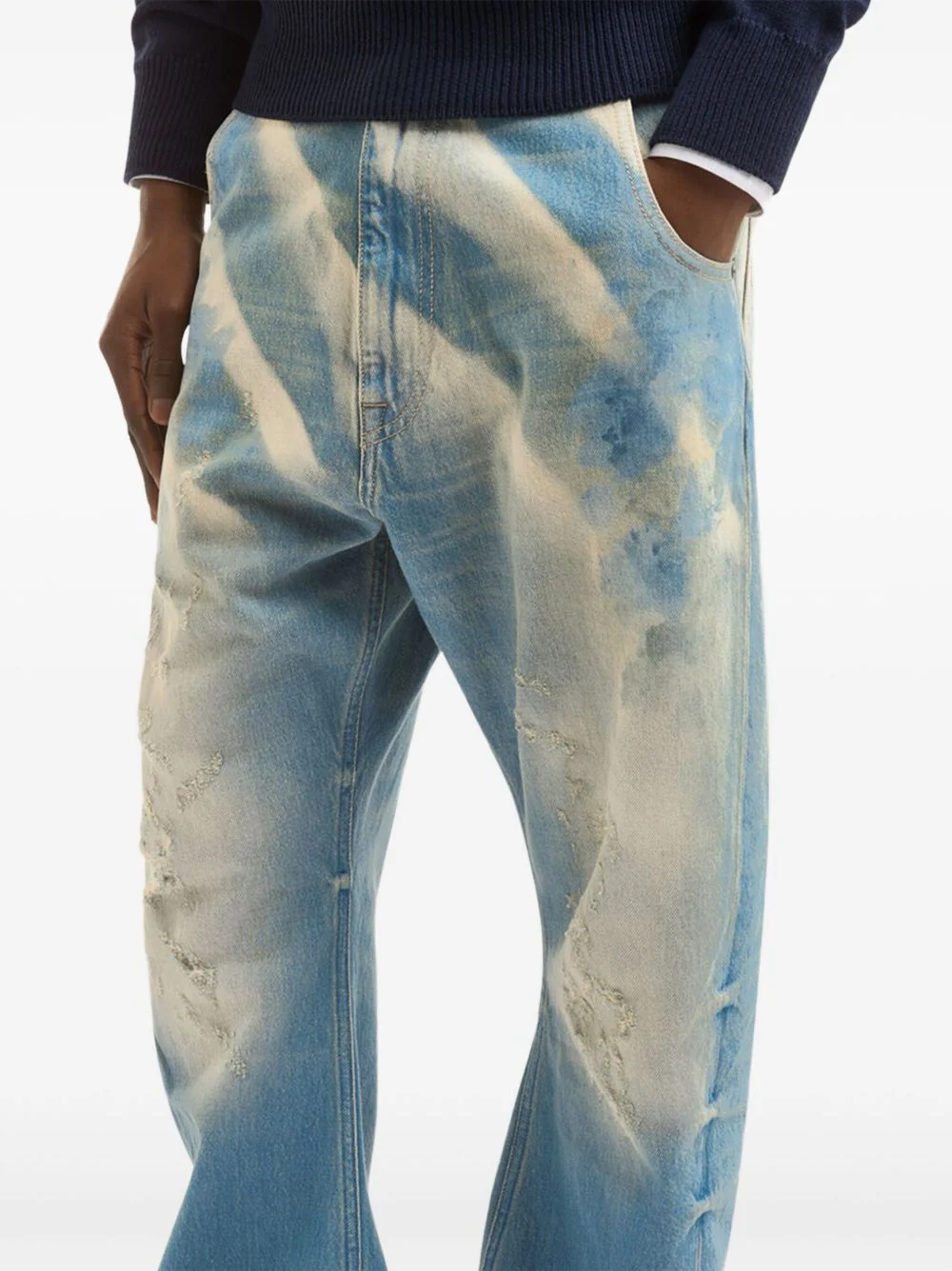 Distressed-Effect Jeans - Image 4