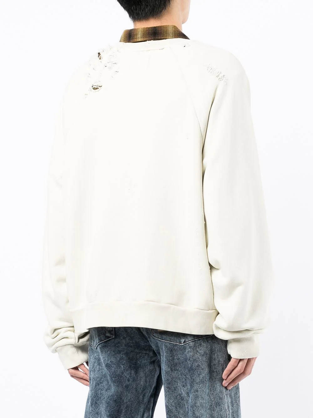 Distressed-Effect Sweatshirt - Image 2