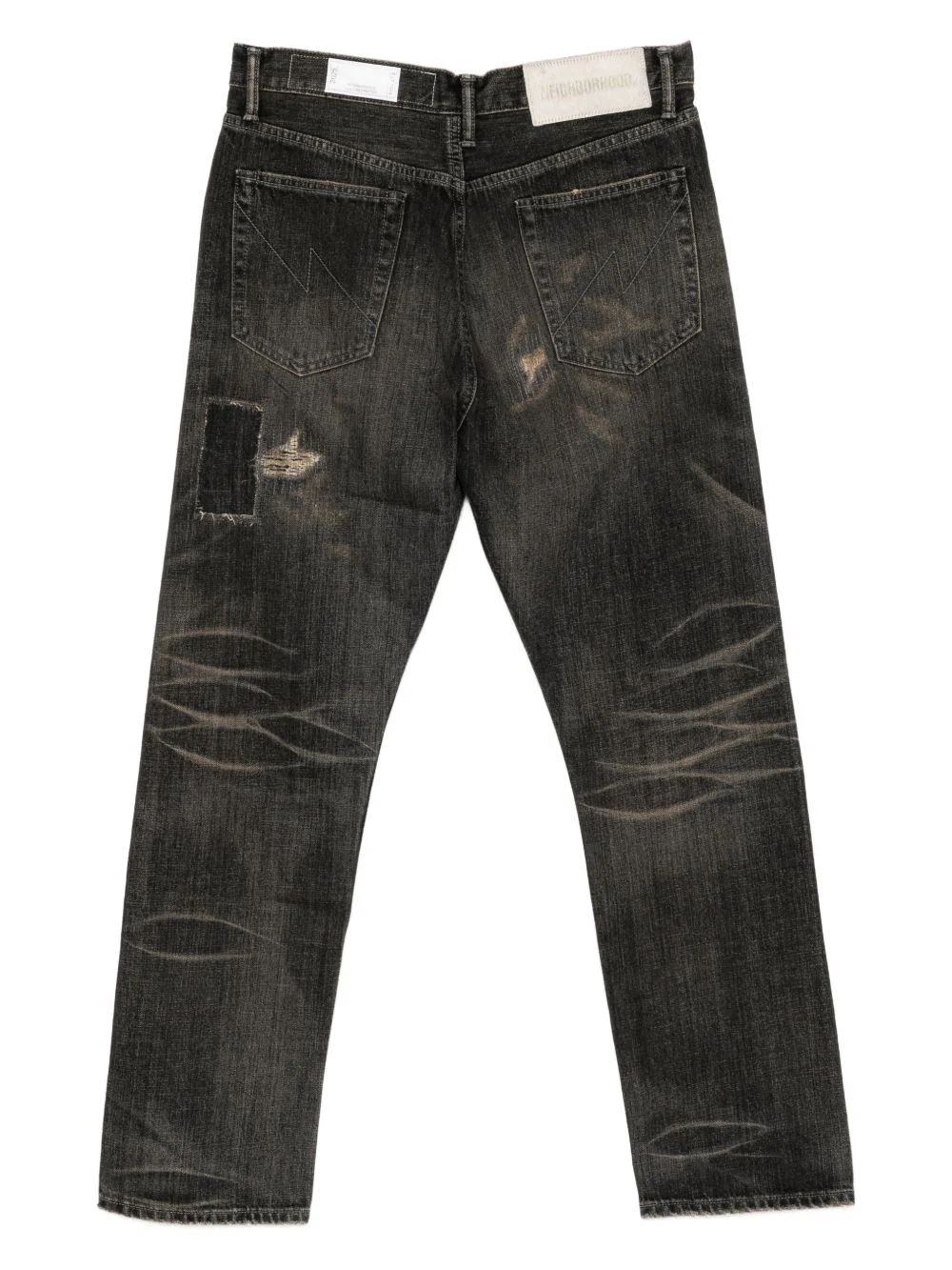 Distressed Patch Trousers - Image 2