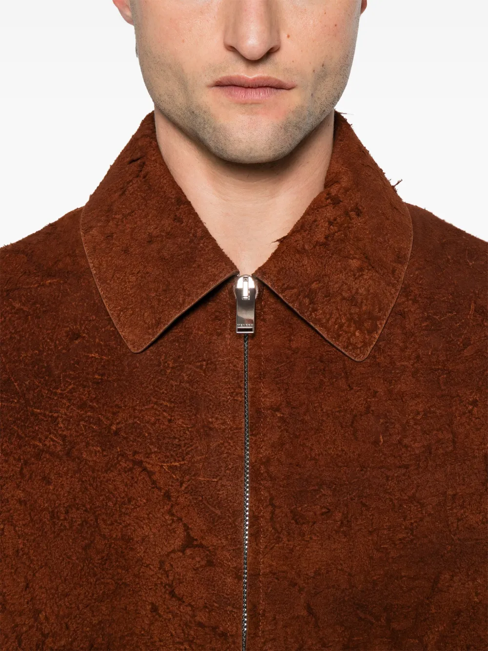 Distressed Suede Jacket - Image 4