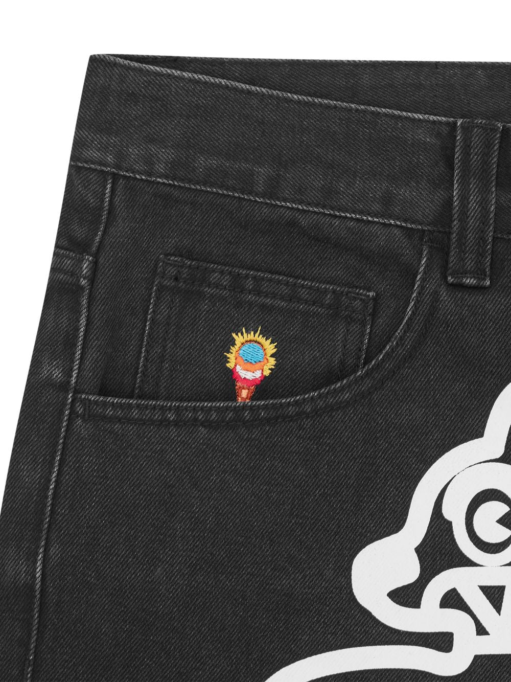 Dog-Print Jeans - Image 2