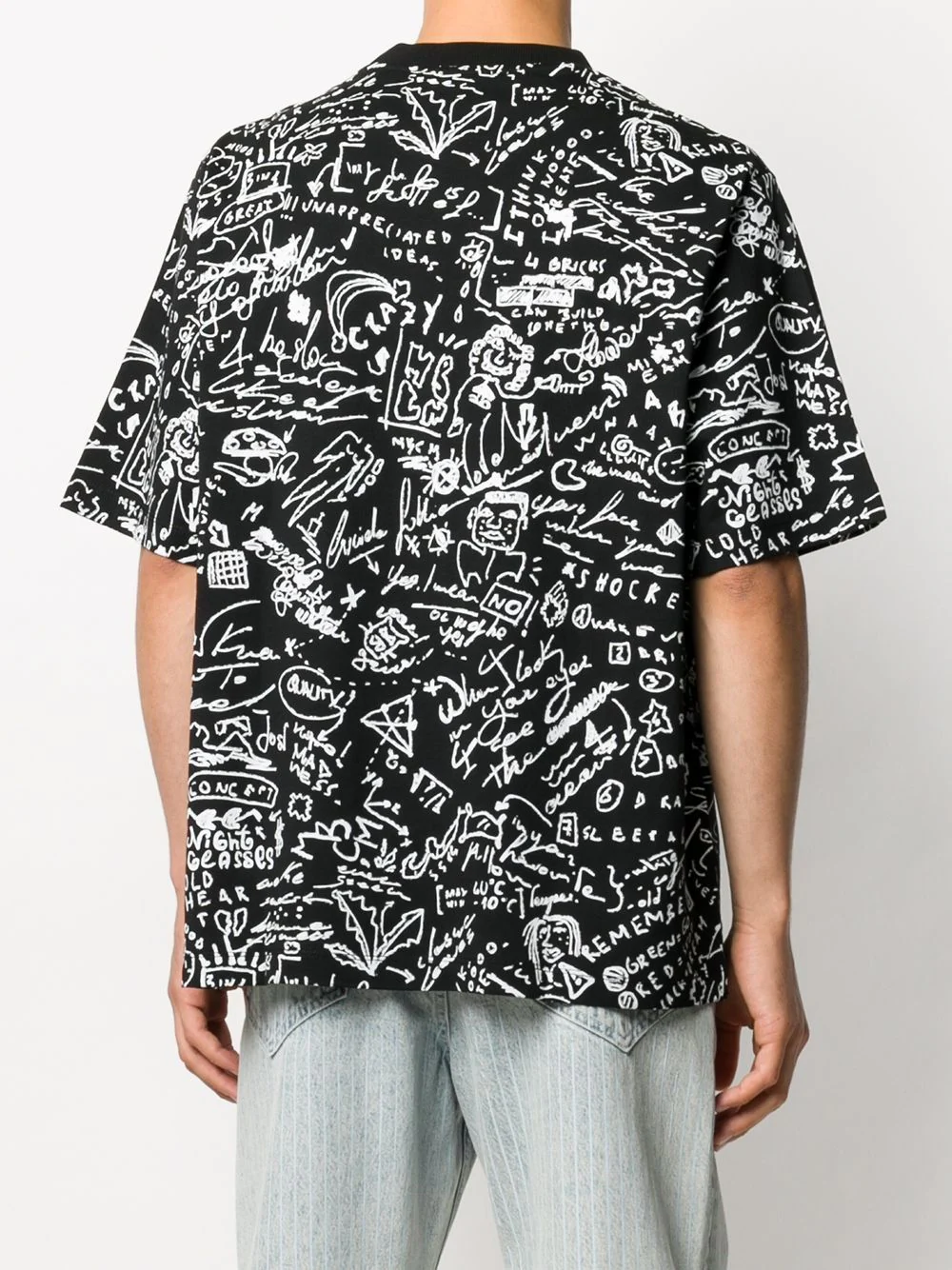 Doodle Print T-Shirt - Image 3