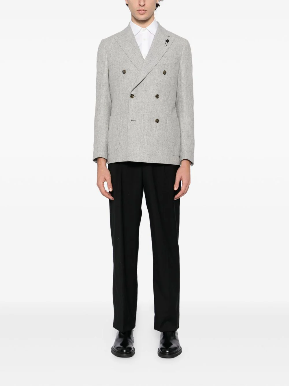 Double-Breasted Blazer - Image 3