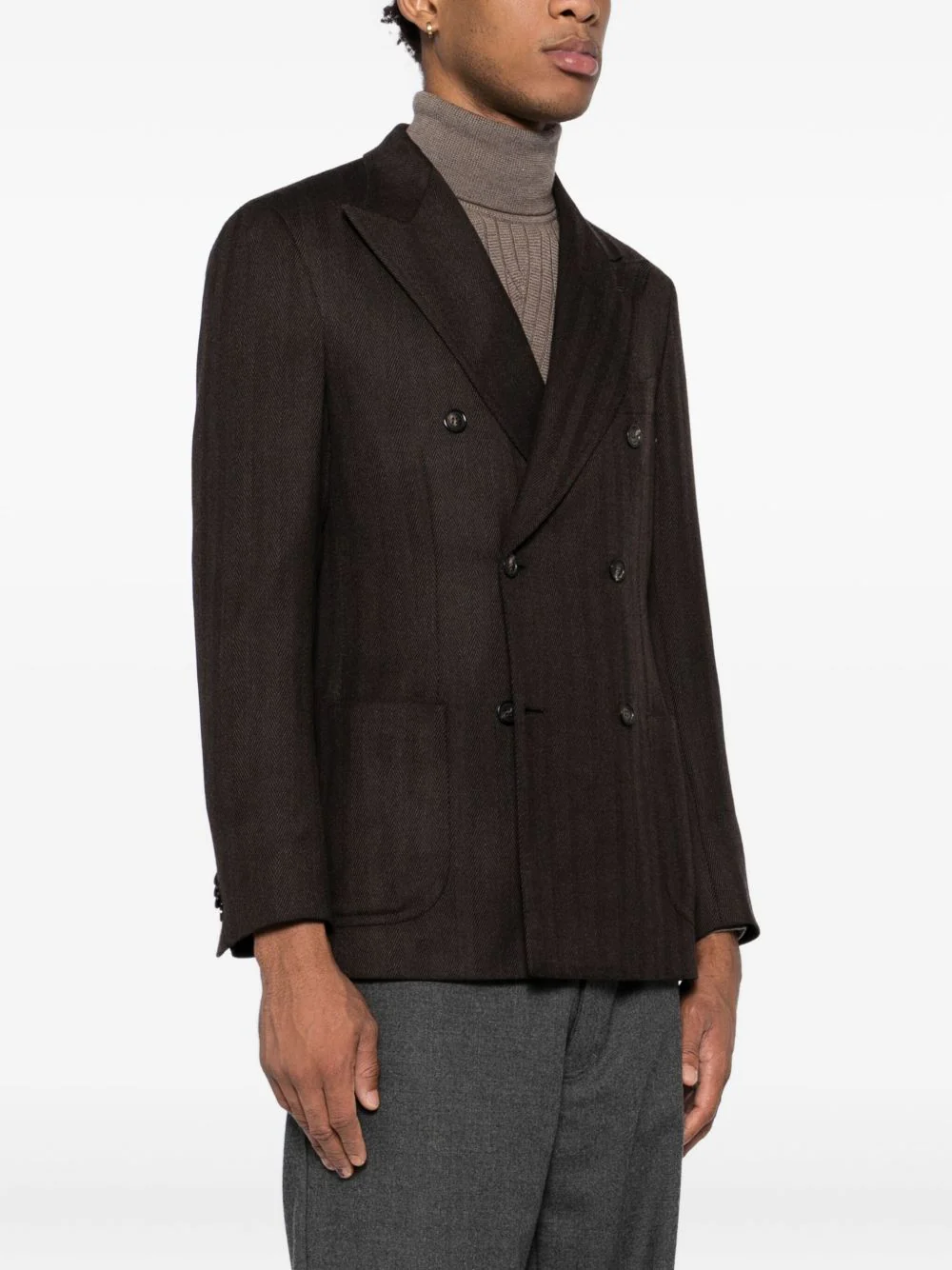 Double-Breasted Blazer - Image 5