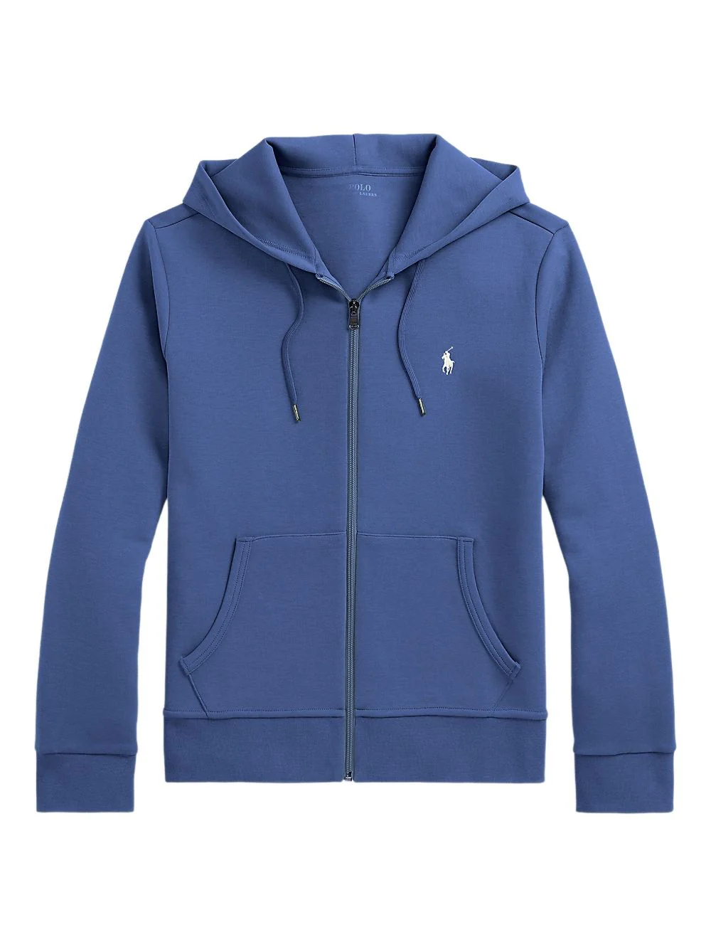 Double-Knit Zip-Up Hoodie