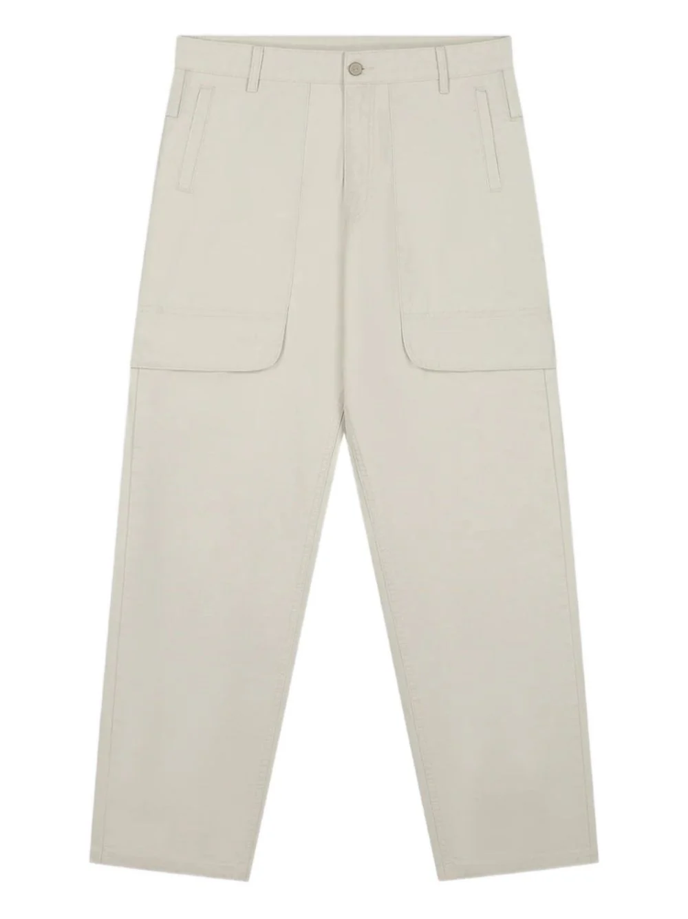 Double-Pocket Cotton Trousers