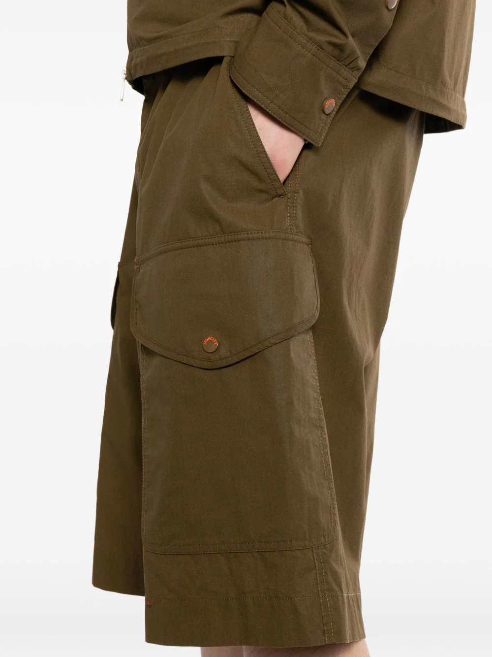 Drawstring Cargo Shorts - Image 2