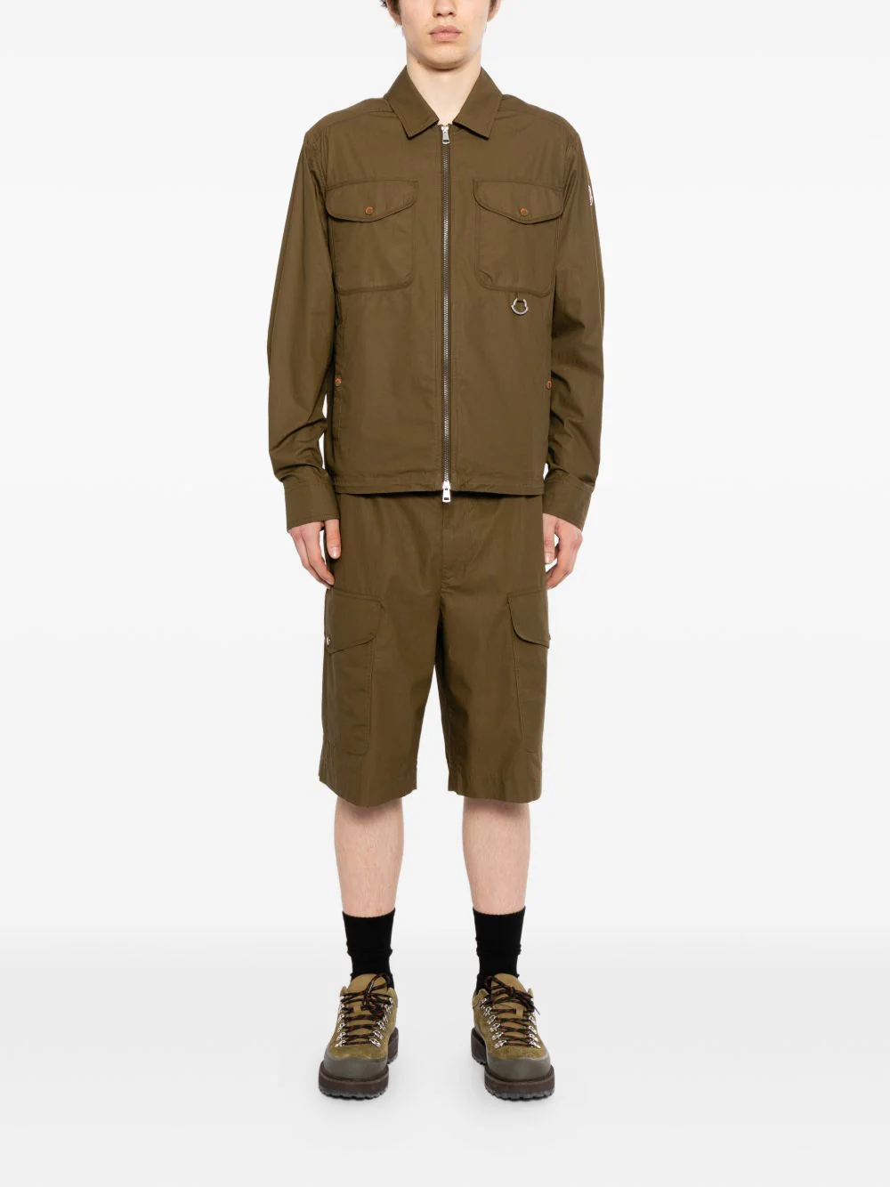 Drawstring Cargo Shorts - Image 4