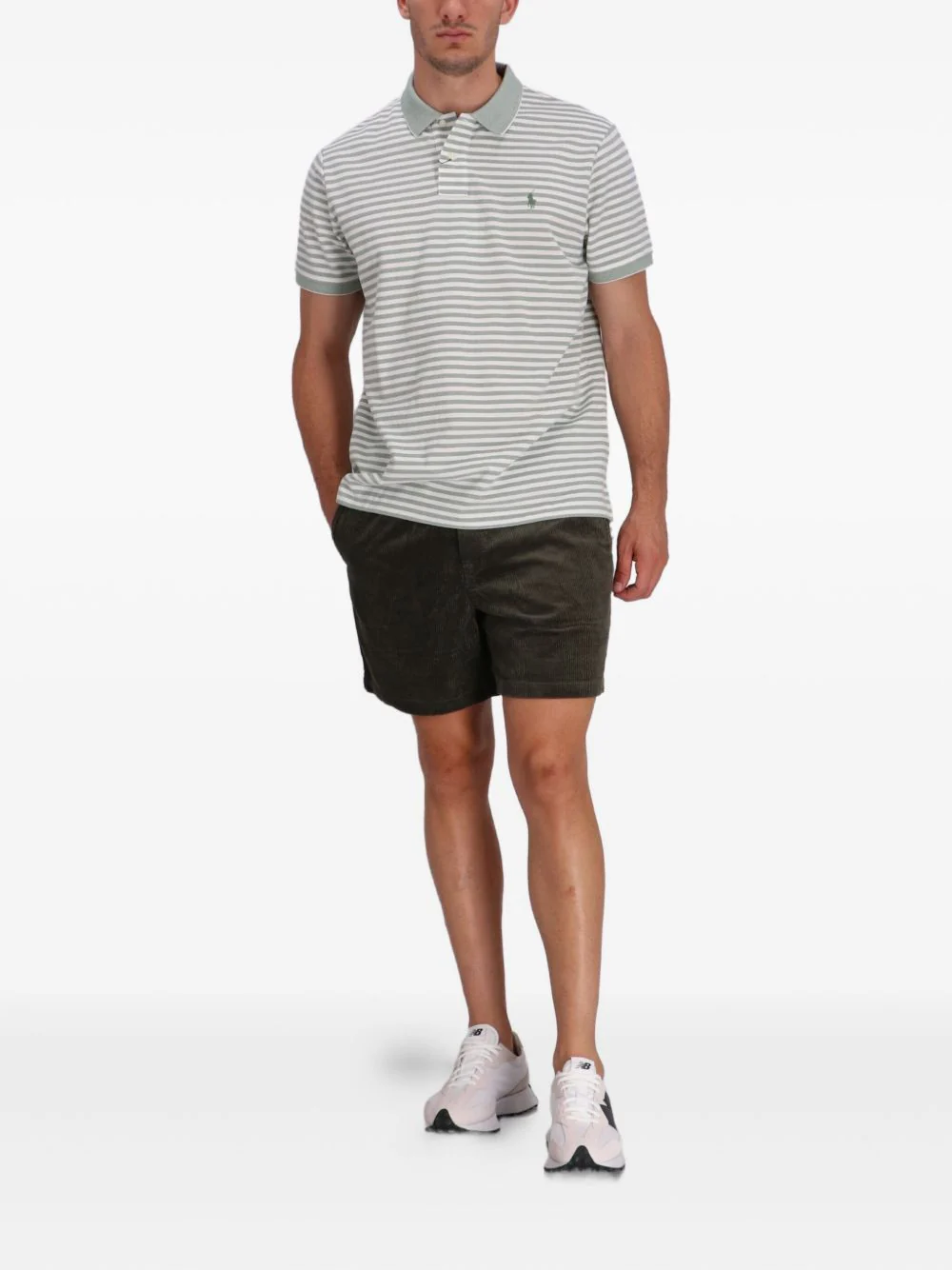 Drawstring Corduroy Shorts - Image 2