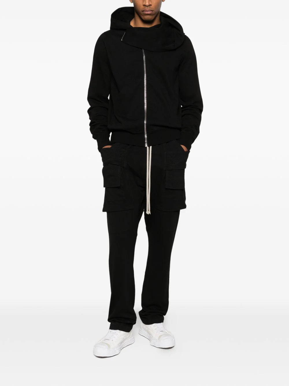 Drawstring Cotton Trousers - Image 4