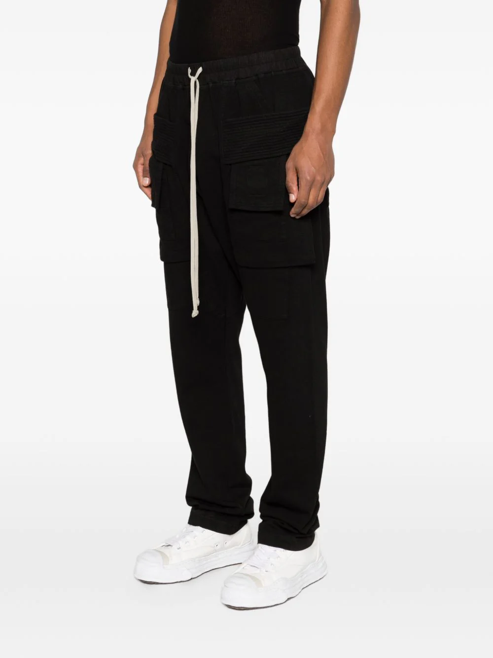 Drawstring Cotton Trousers - Image 5